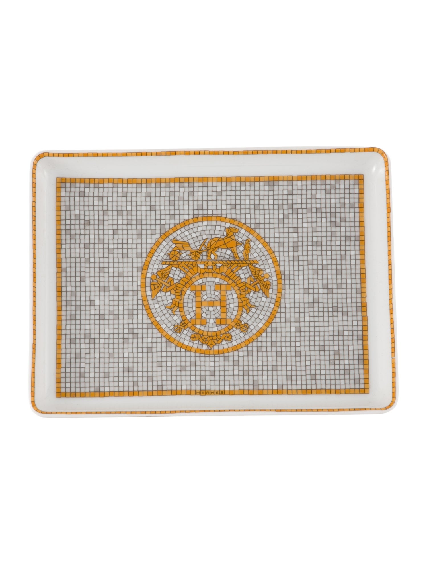 Hermès Mosaïque Au 24 Small Tray