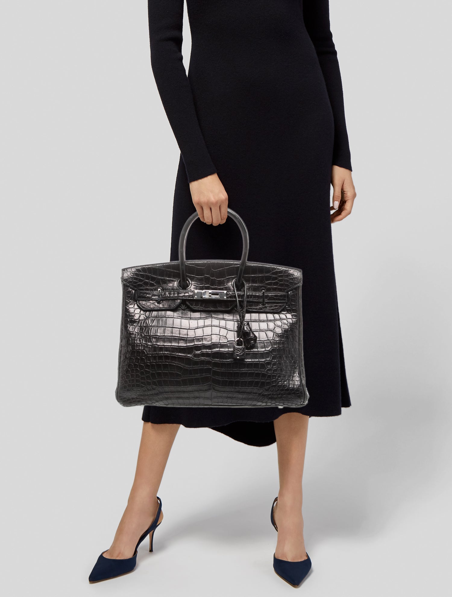 Hermès Porosus Crocodile Birkin 35