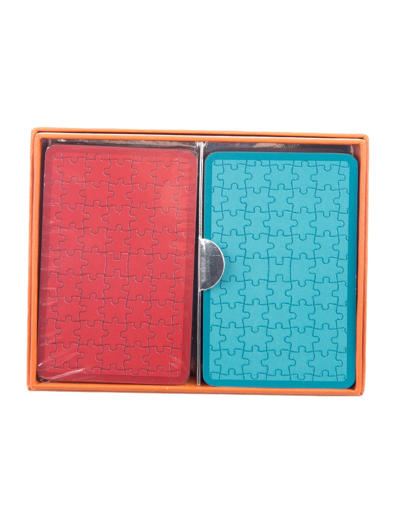 Hermès Pair of Puzzle Playing Cards