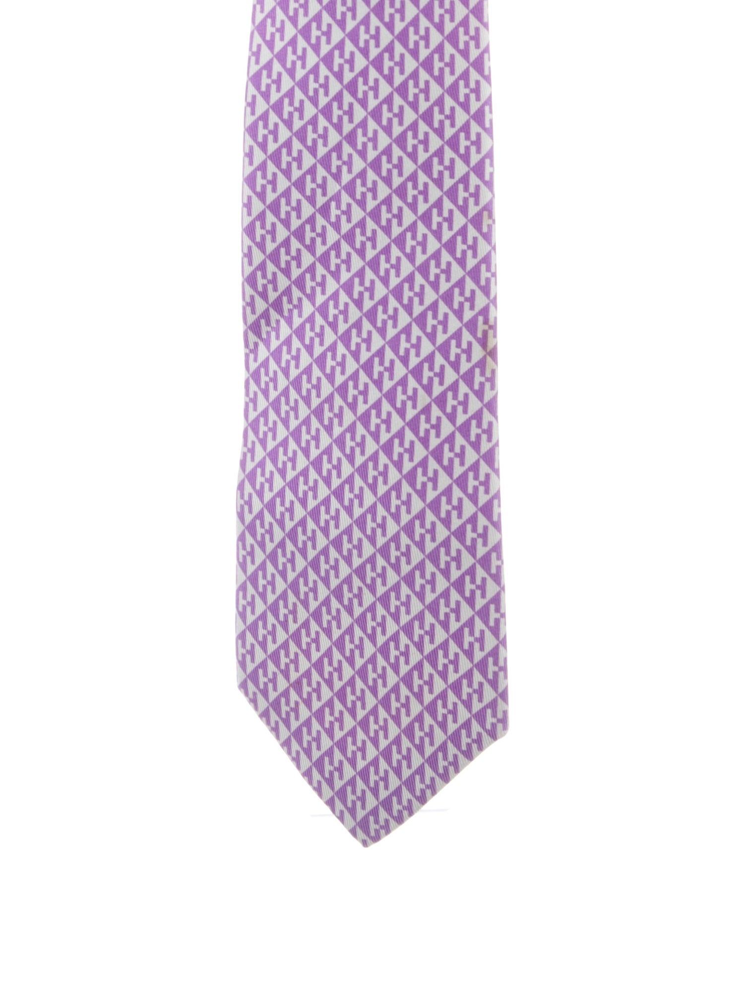 Hermès Mens Silk Tie