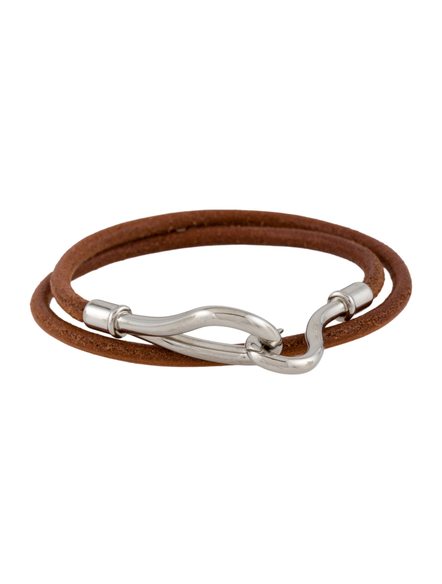 Hermès Jumbo Hook Double Tour Wrap Bracelet