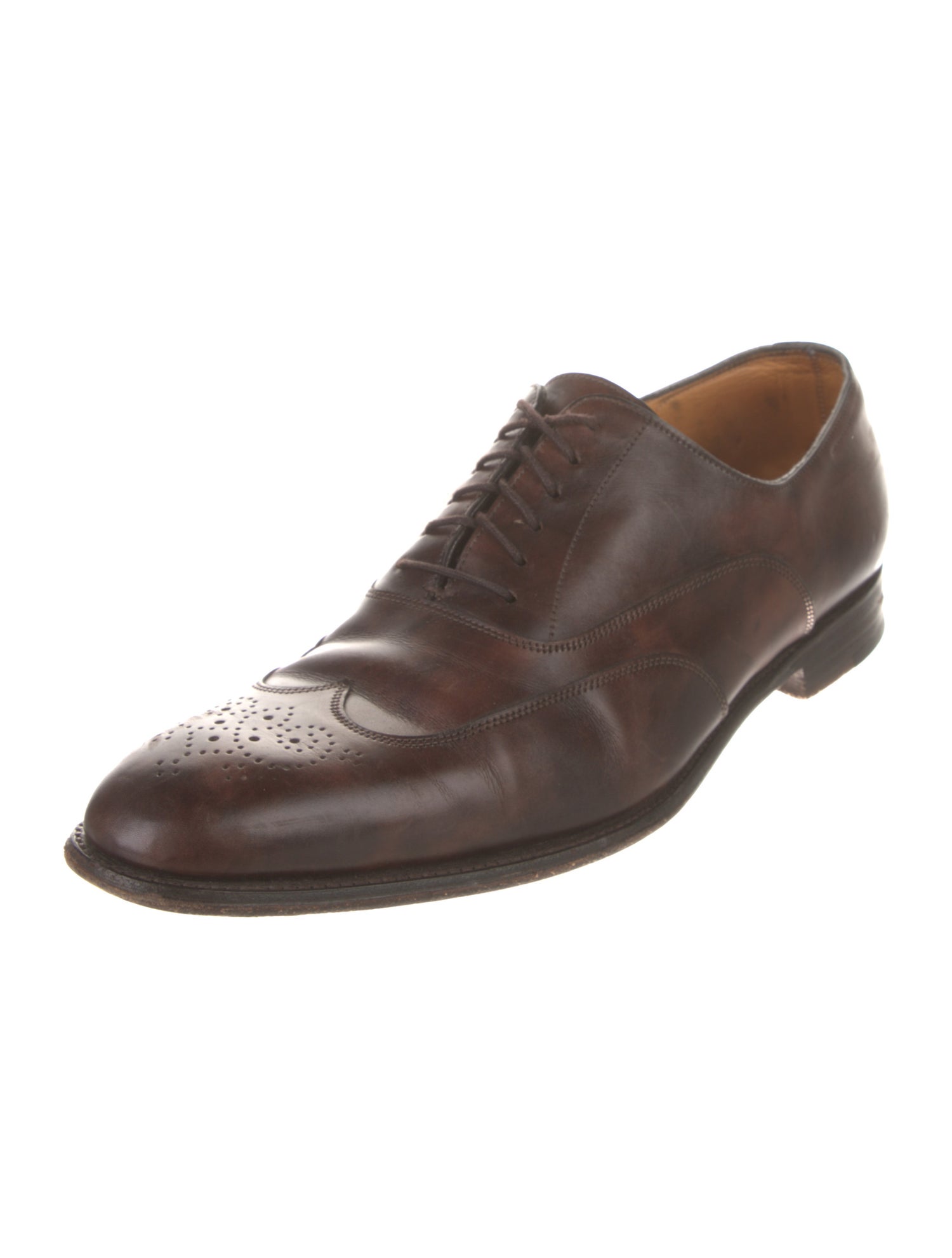 Hermès John Leather Oxfords