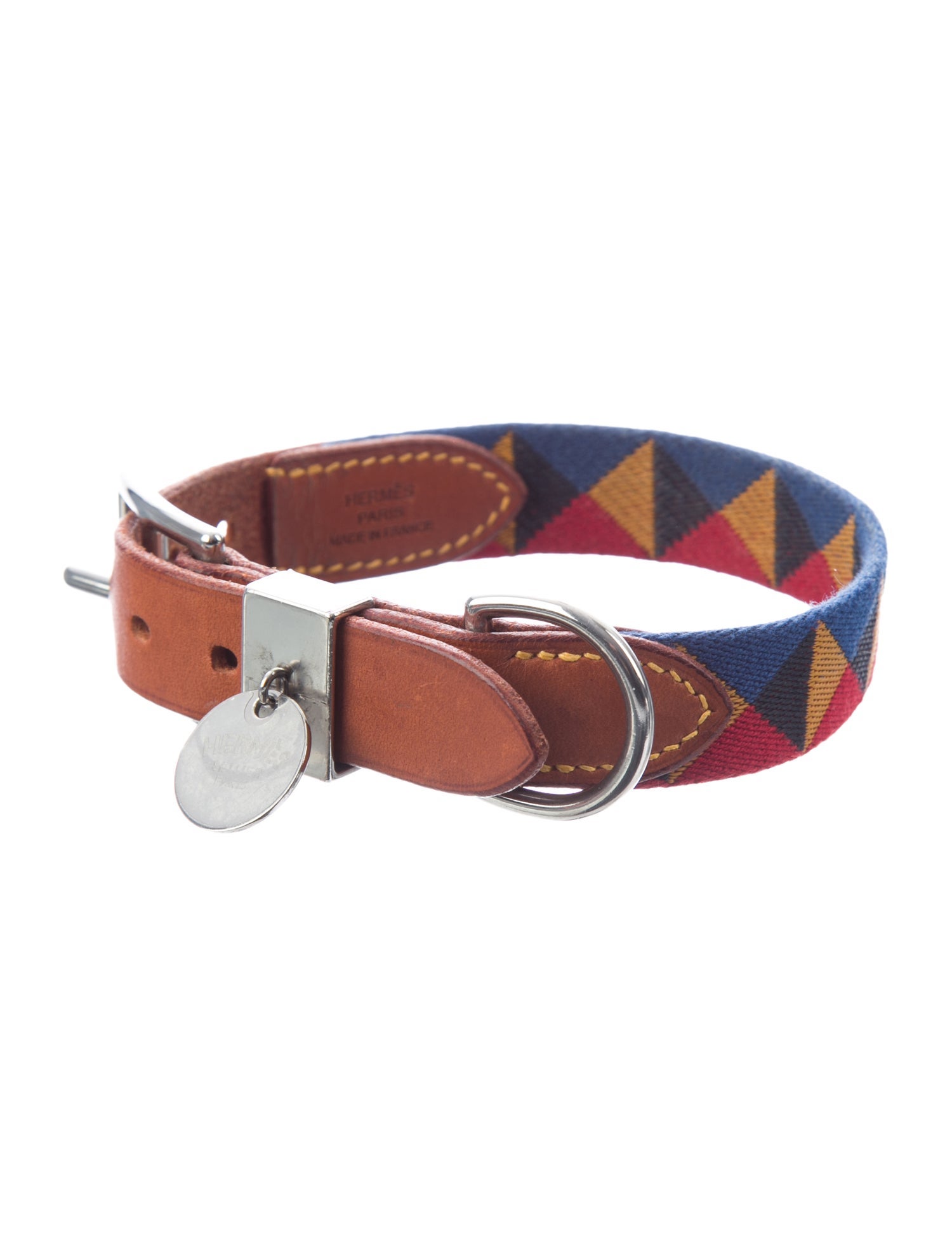Hermès Medor Paille II Dog Collar
