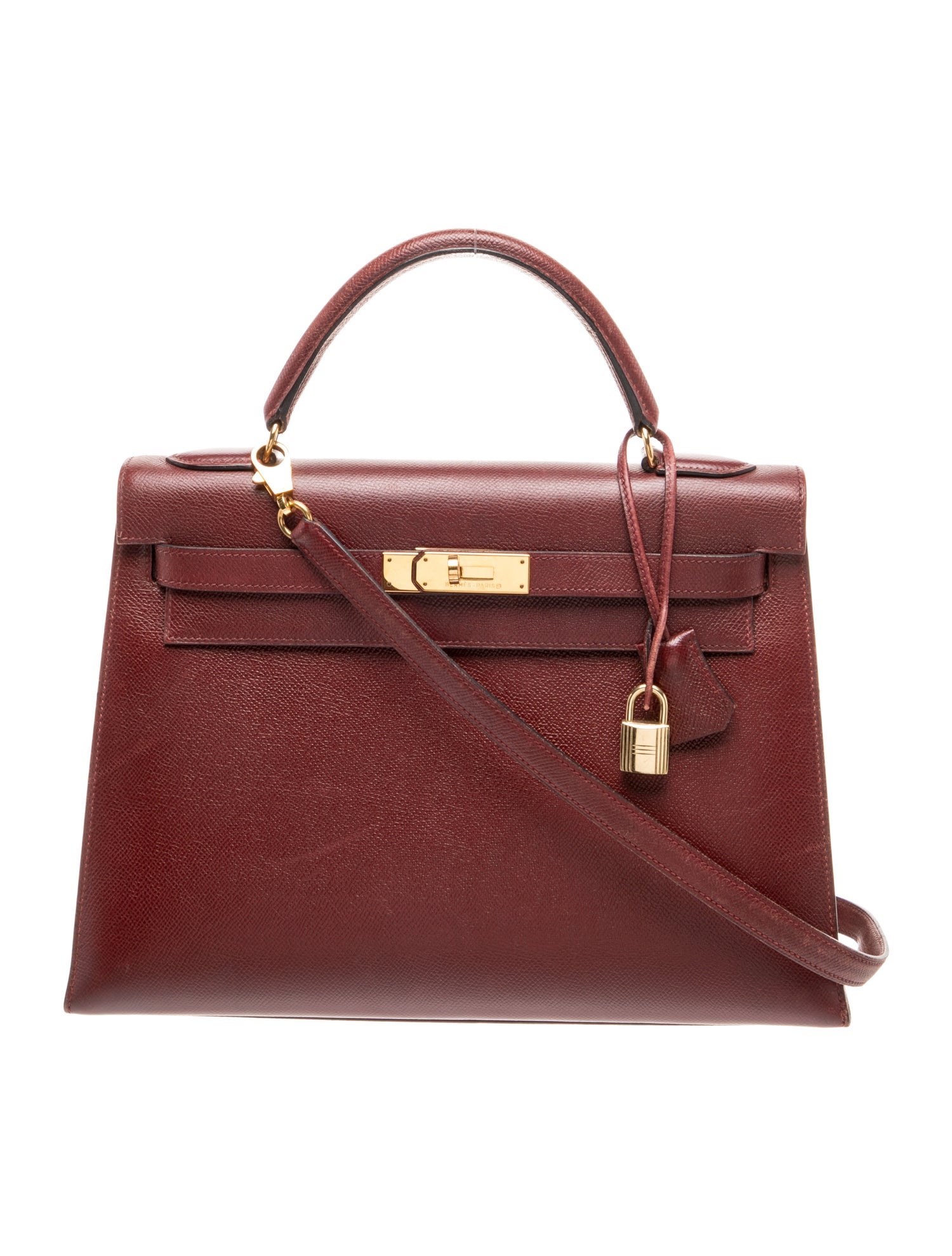 Hermès Courchevel Kelly Sellier 32