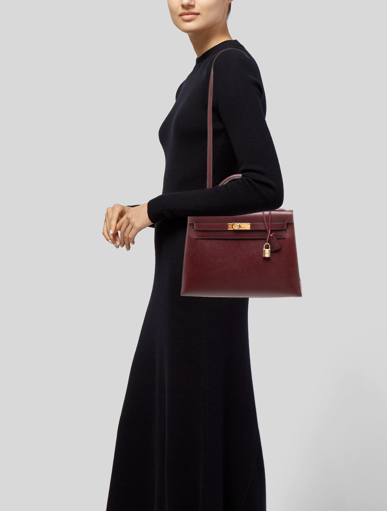 Hermès Courchevel Kelly Sellier 32