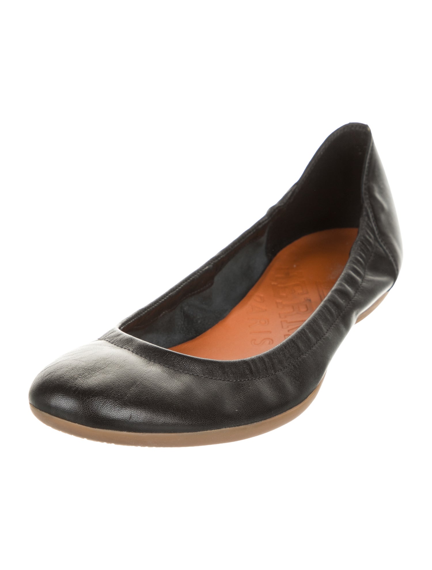 Hermès Carina Leather Ballet Flats