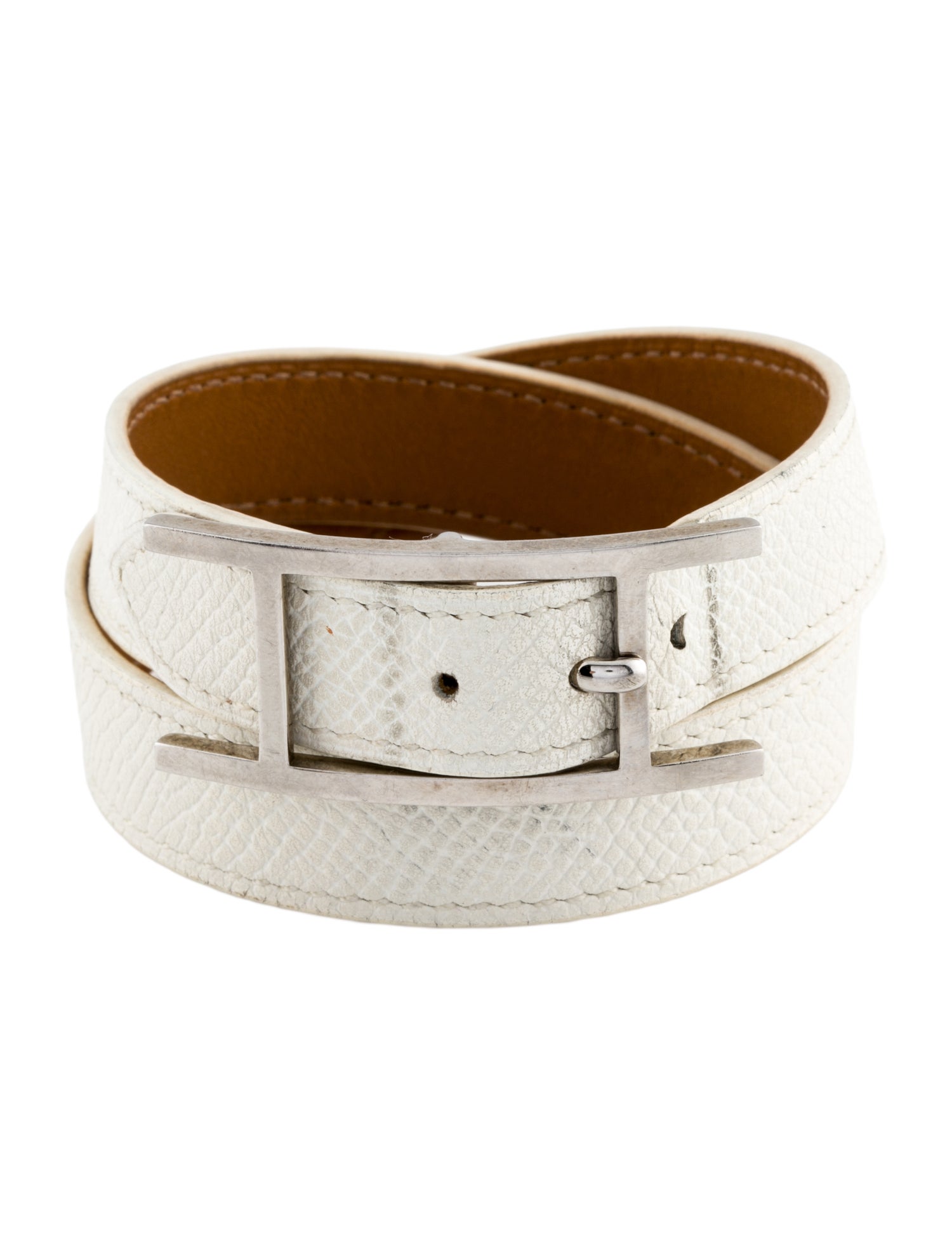 Hermès Behapi Wide Double Tour Bracelet