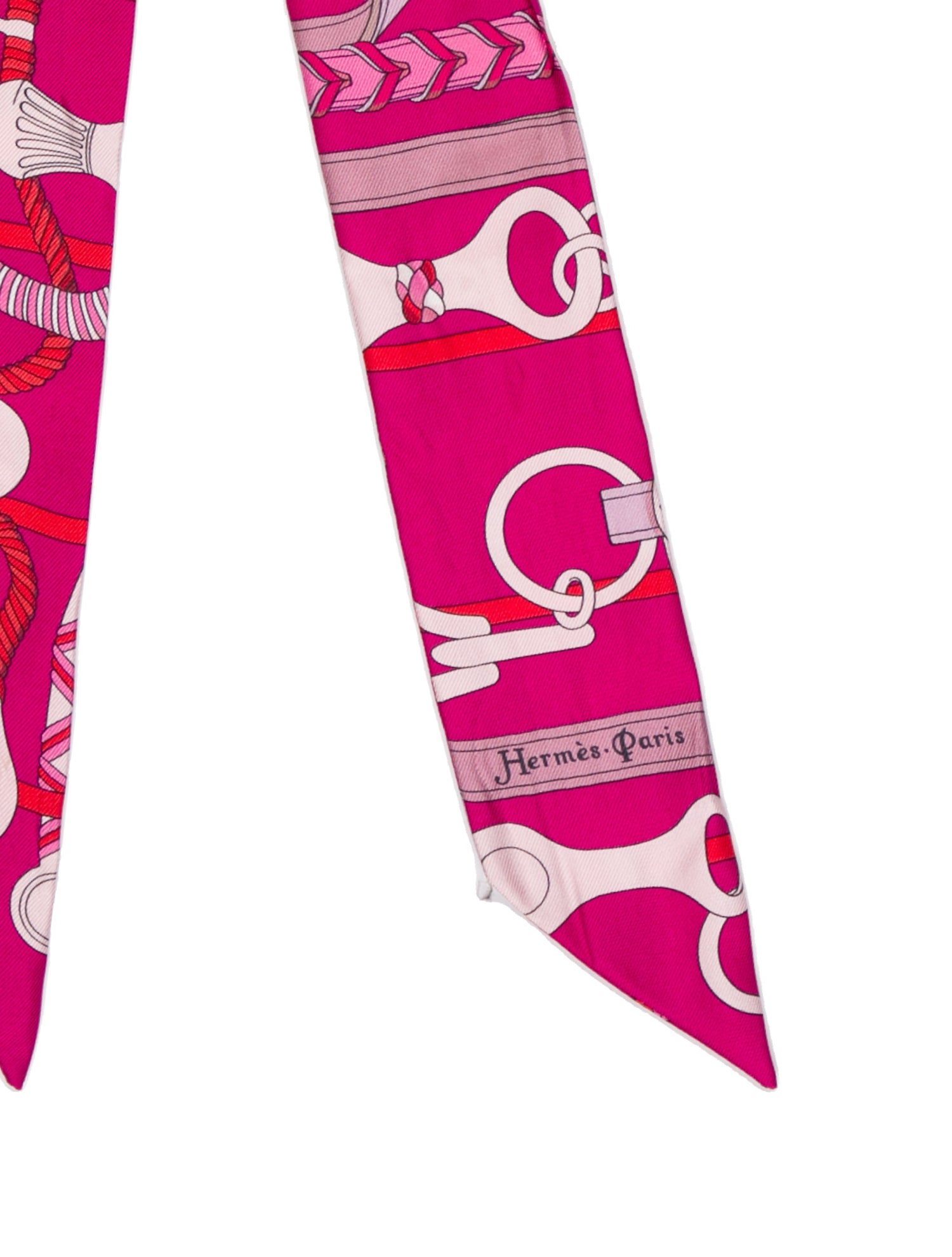 Hermès Panoplie Equestre Silk Twilly Scarf