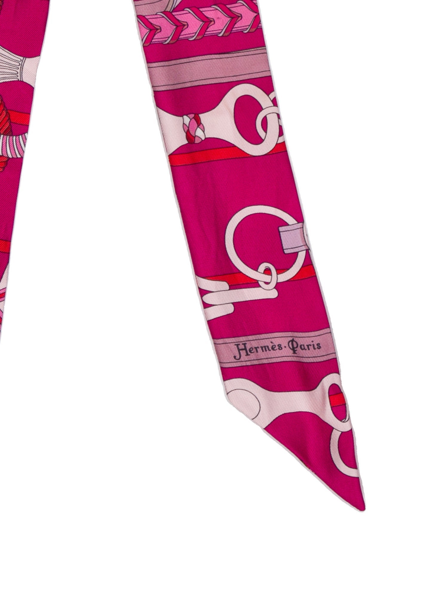 Hermès Panoplie Equestre Silk Twilly Scarf