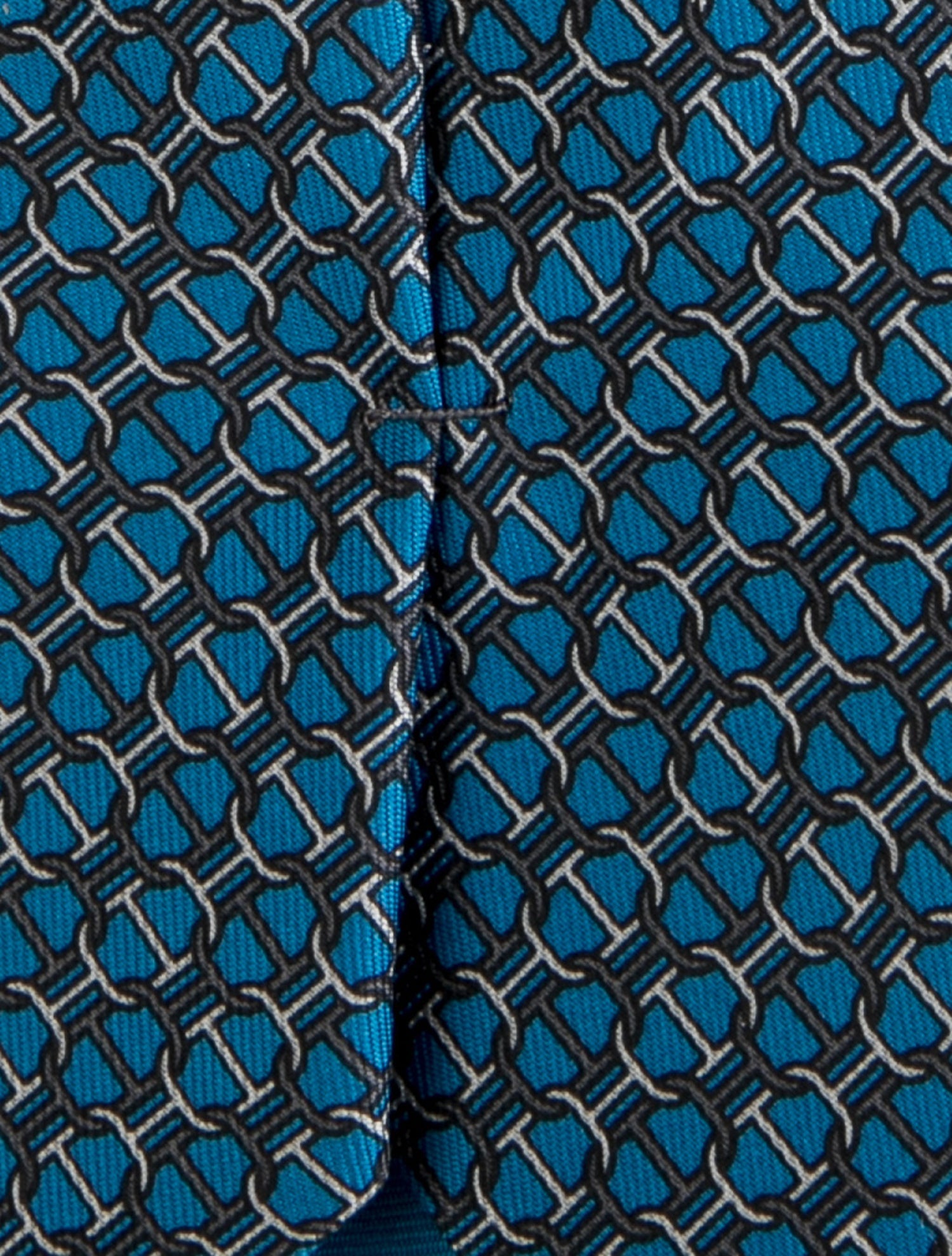 Hermès Silk Pattern Tie