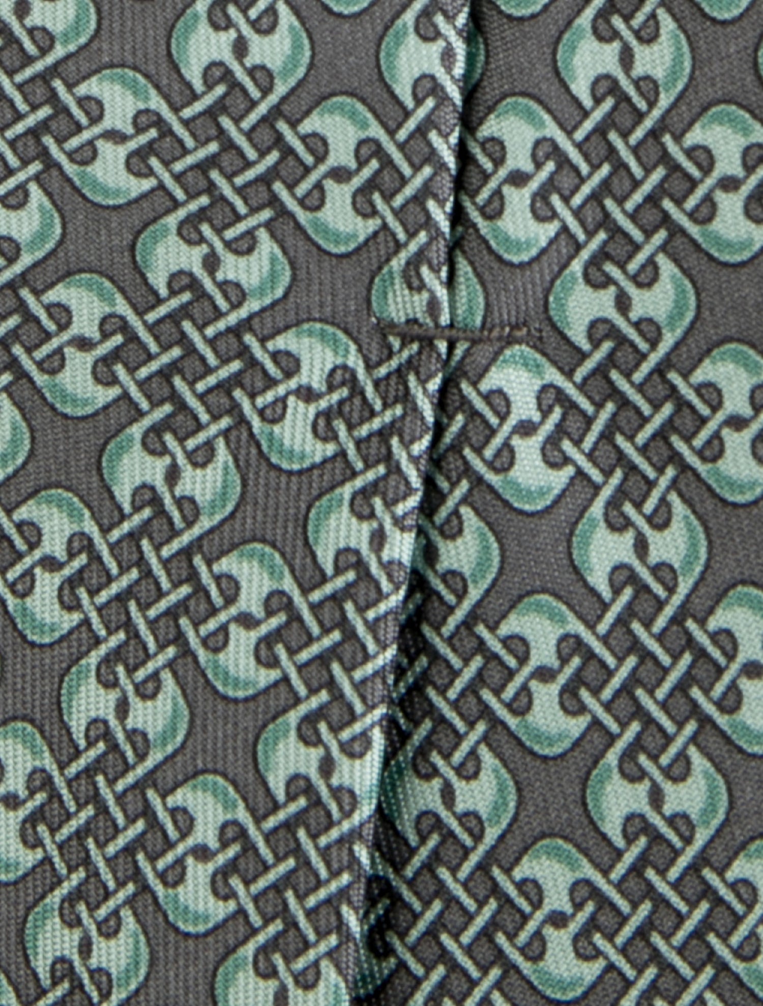 Hermès Silk Pattern Tie