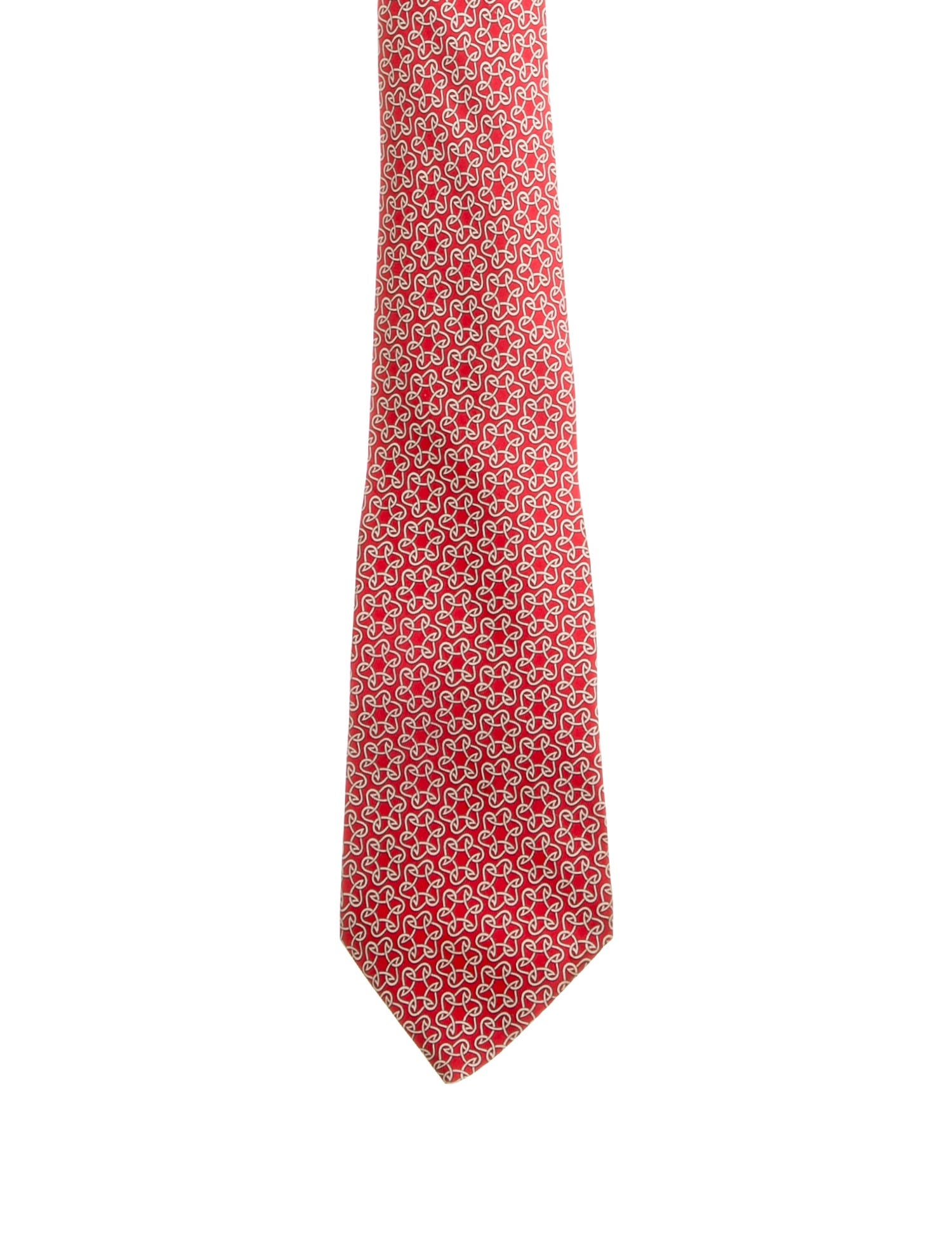 Hermès Silk Pattern Tie