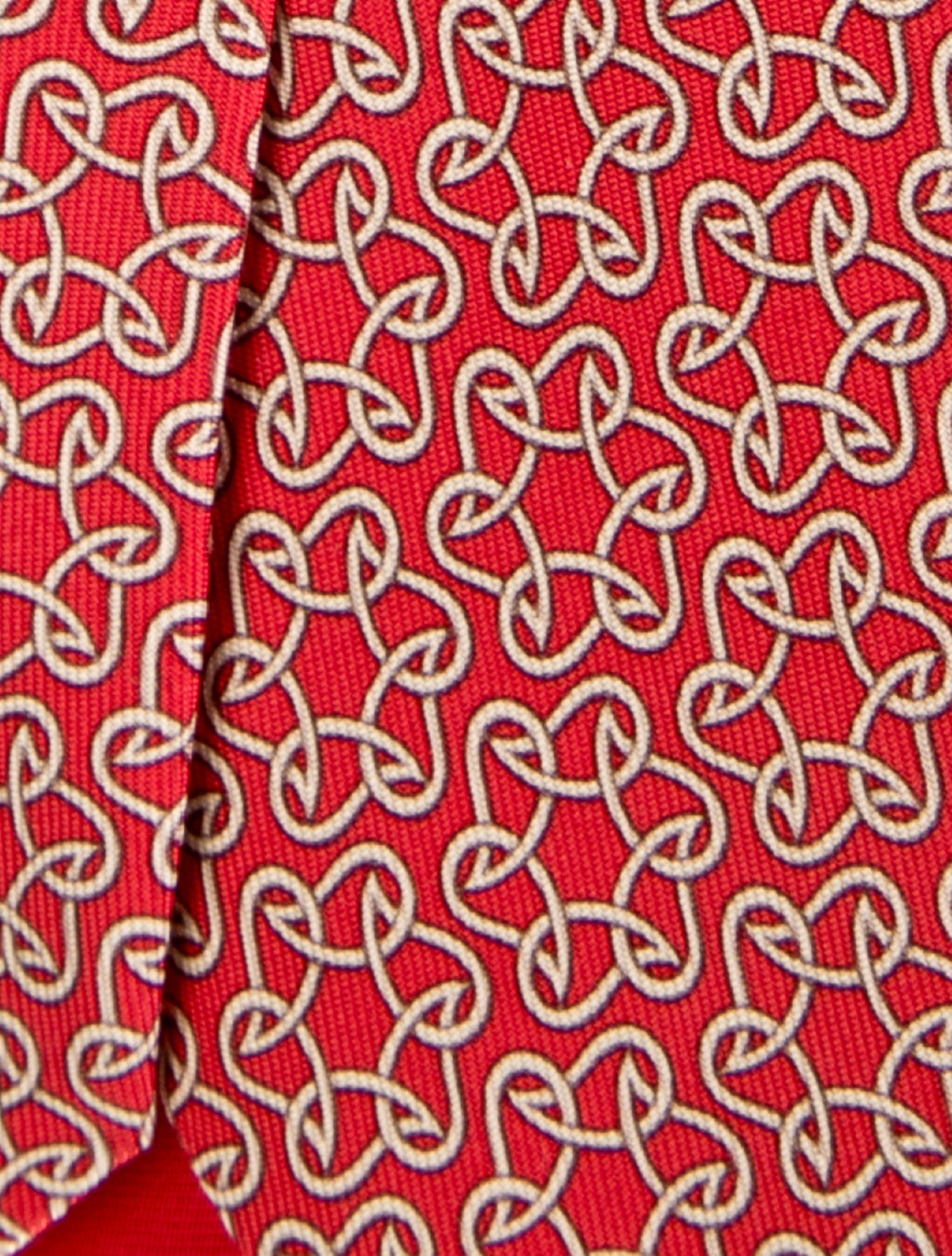 Hermès Silk Pattern Tie