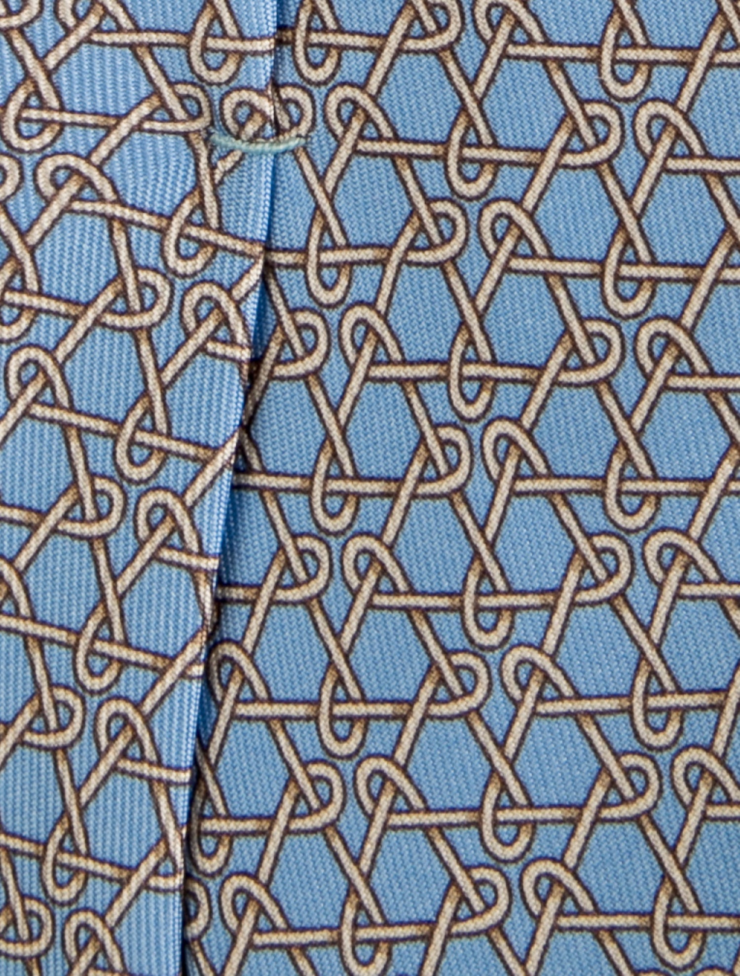 Hermès Silk Pattern Tie