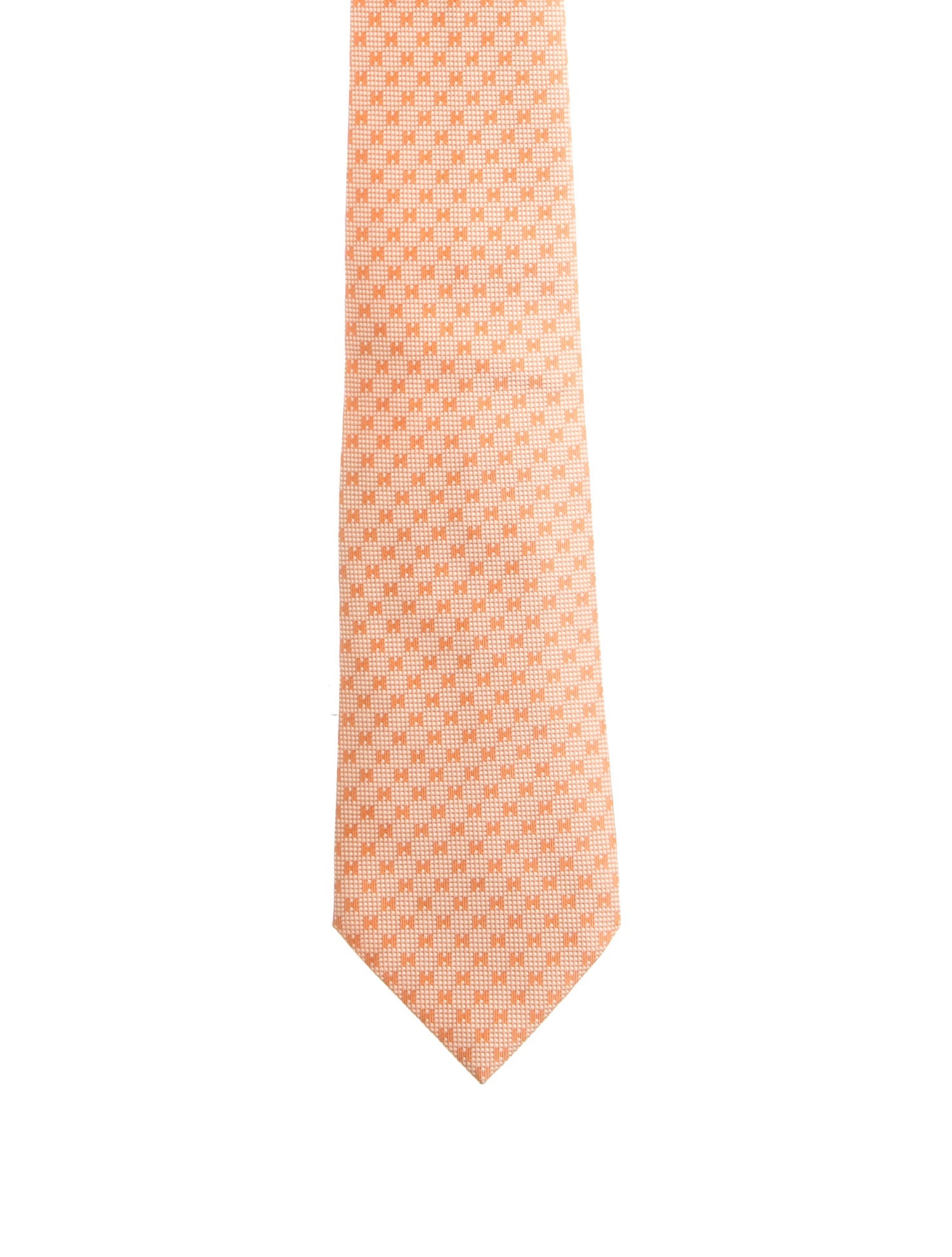 Hermès Silk Pattern Tie