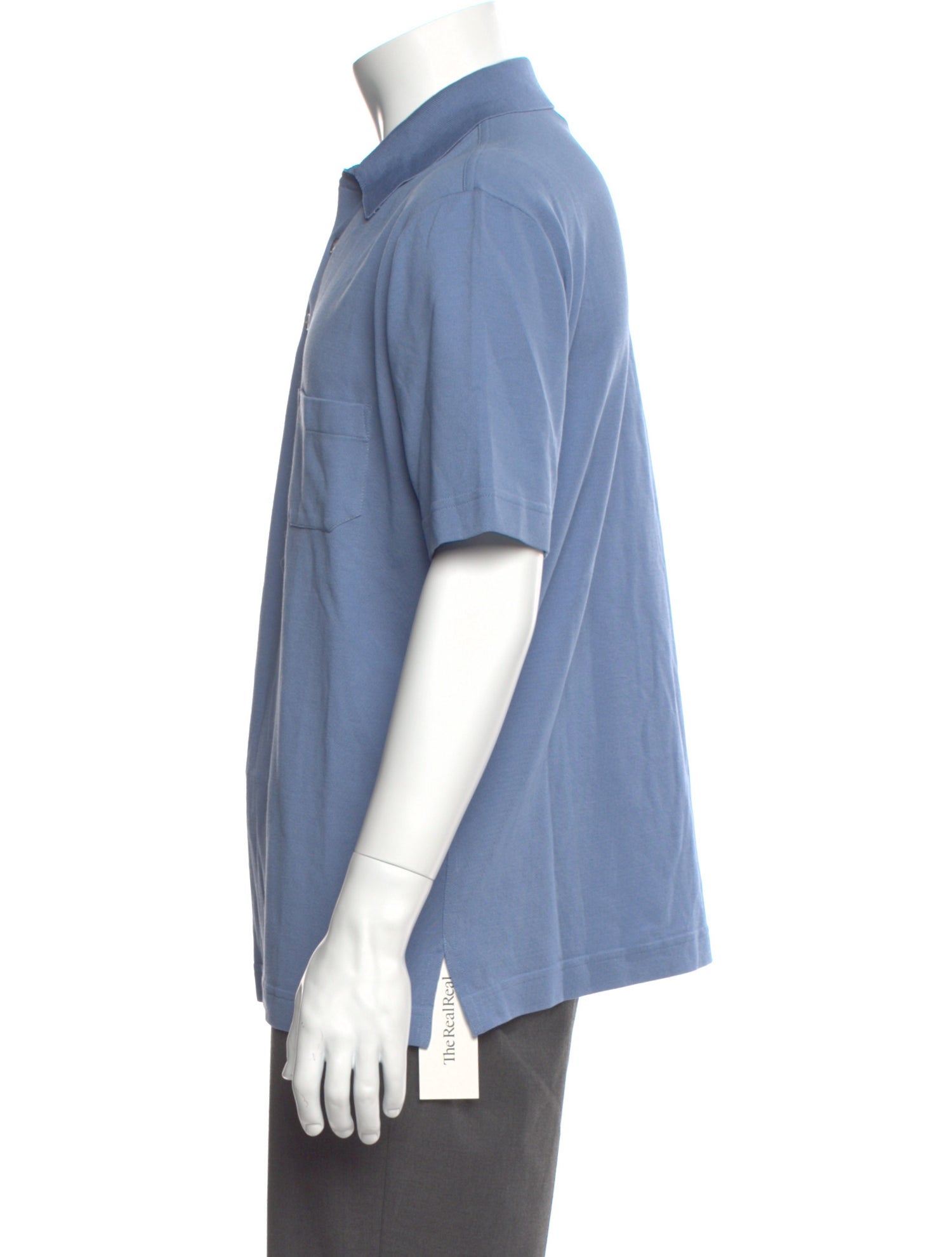 Hermès Crew Neck Short Sleeve Polo Shirt