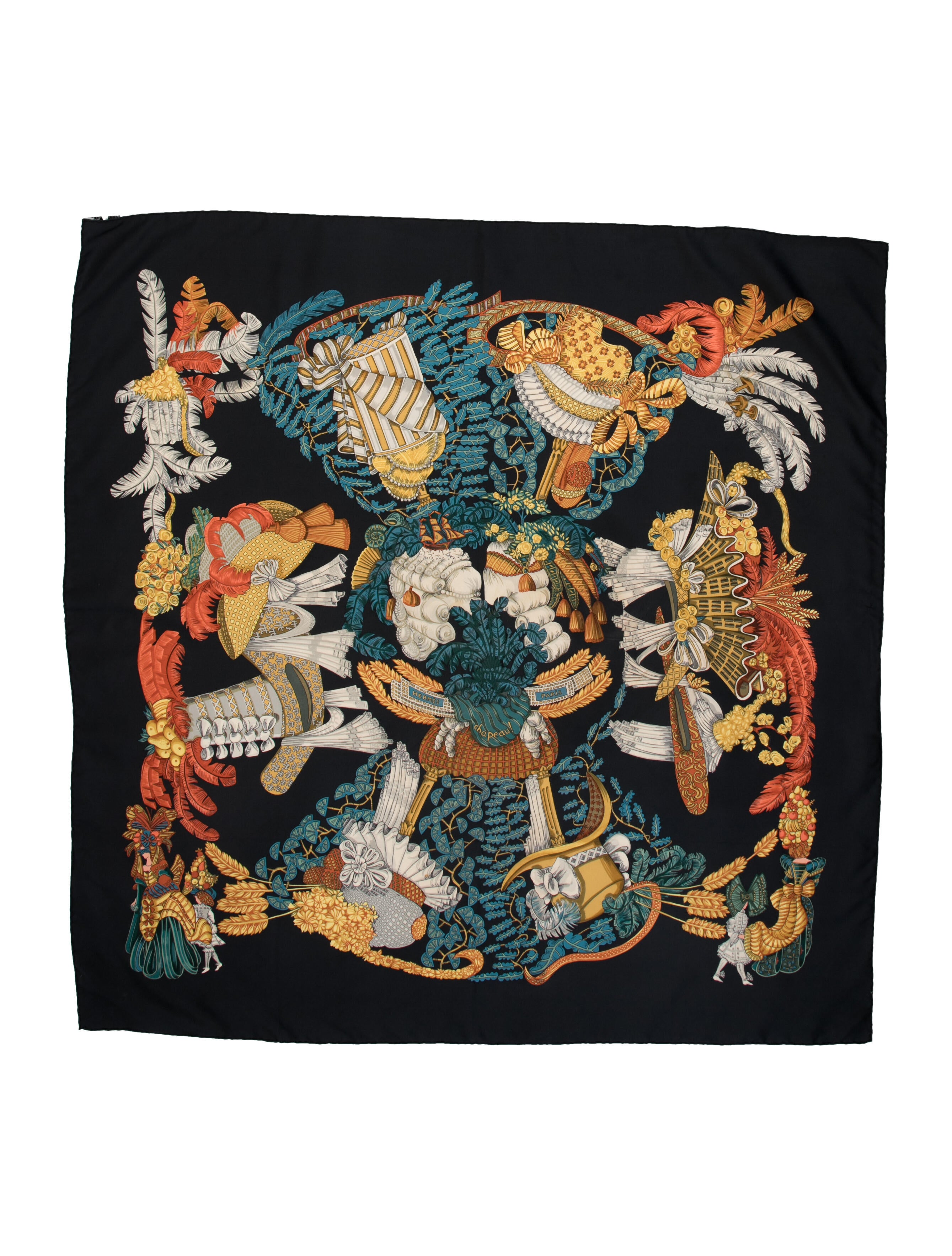 Hermès Chapeau! Silk Scarf