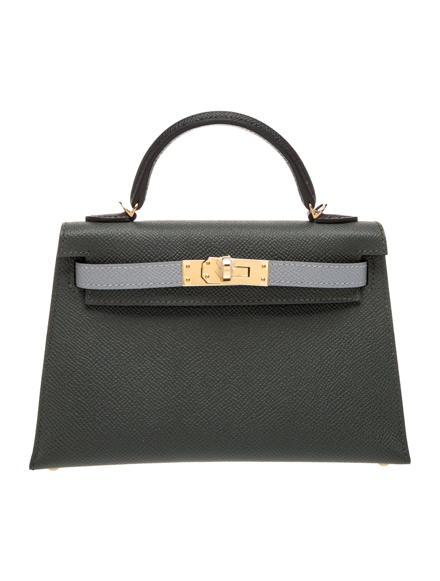 Hermès 2025 Epsom Tri-Color Mini Kelly II Sellier 20