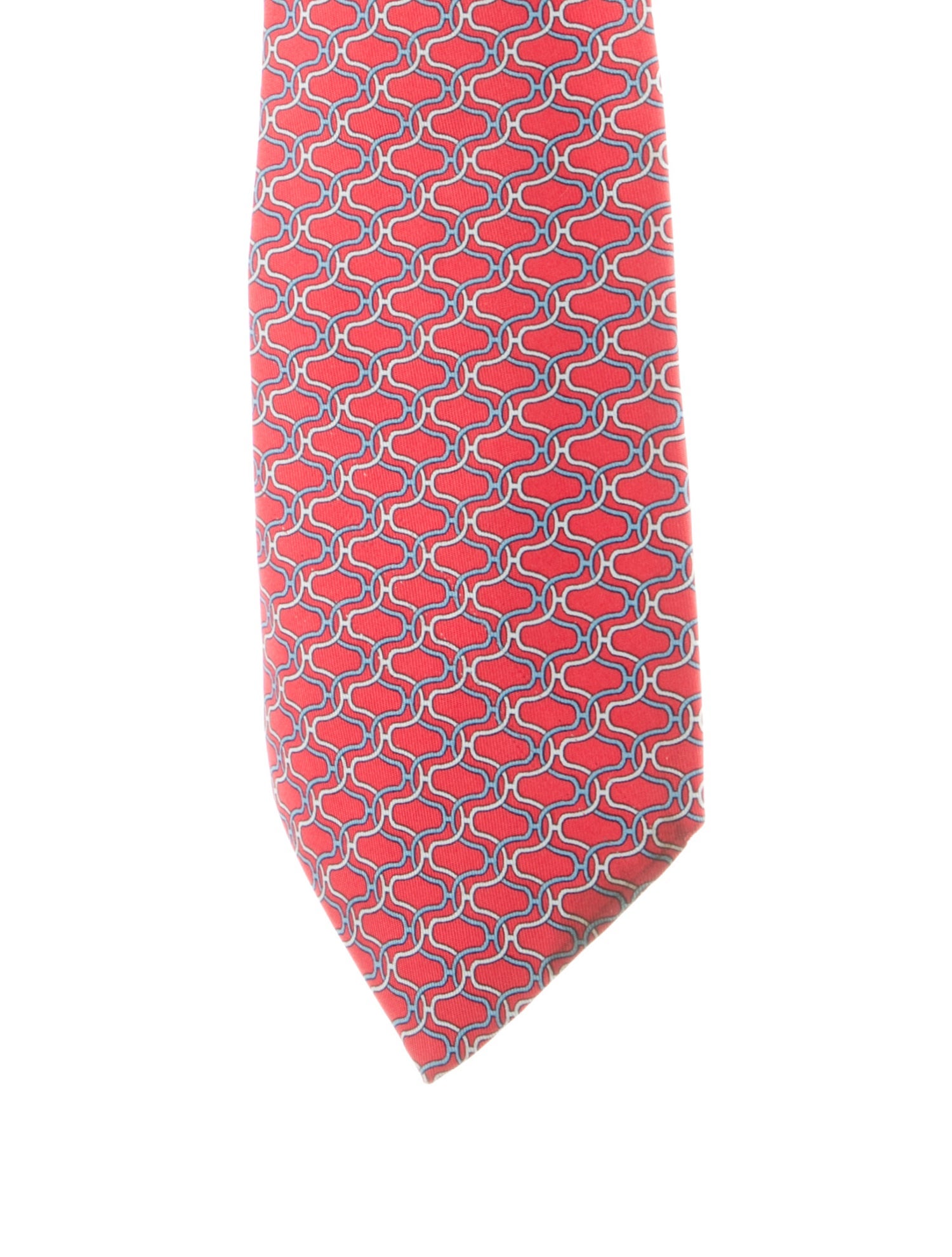 Hermès Silk Mens Tie