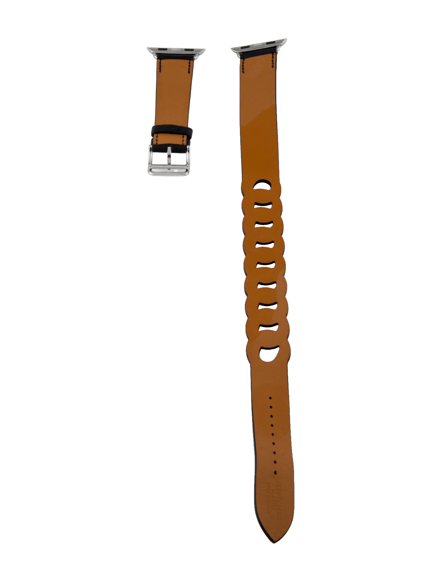Hermès x Apple 20mm Fauve Gourmette Double Tour Watch Strap