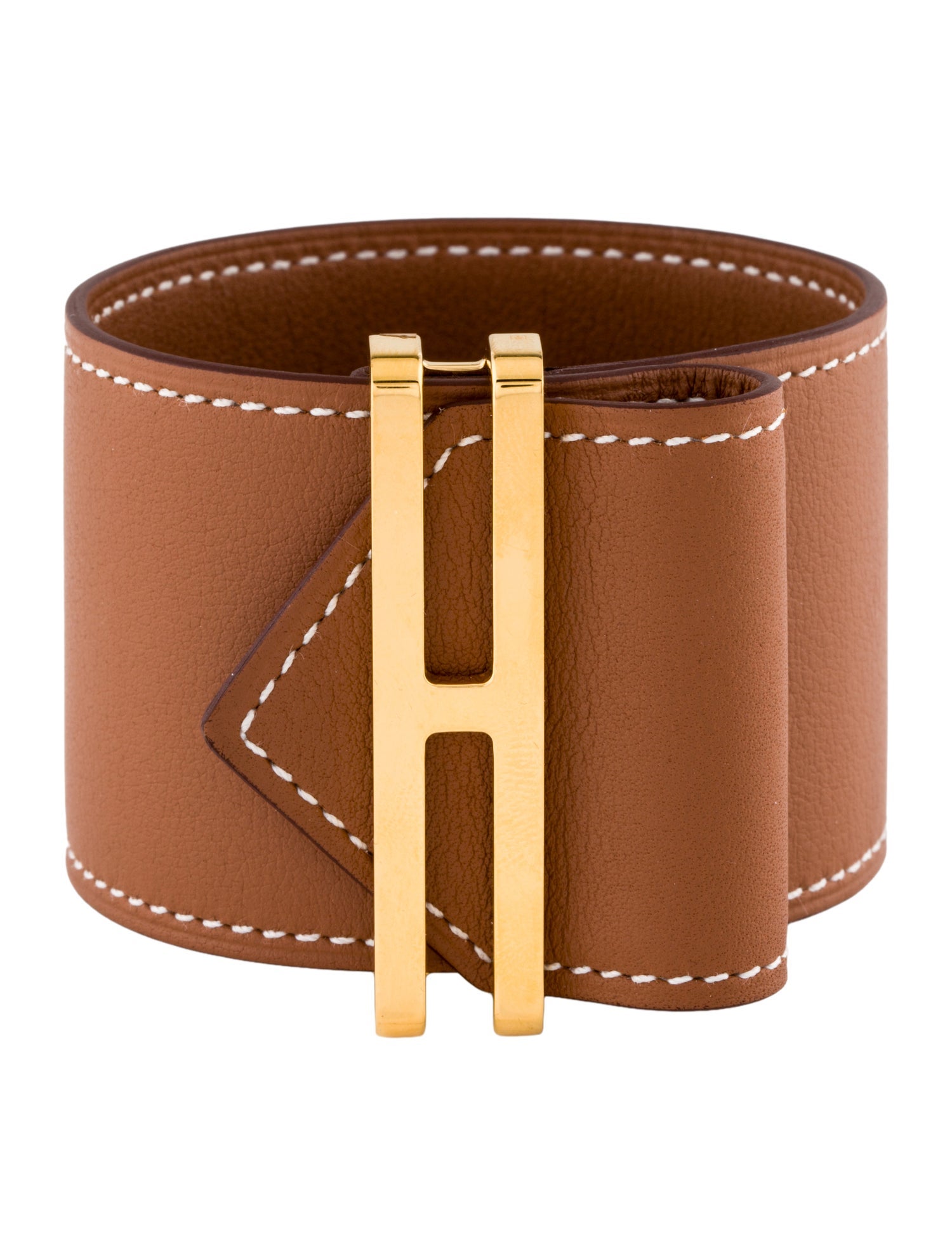 Hermès Leather Elan Wrap Bracelet