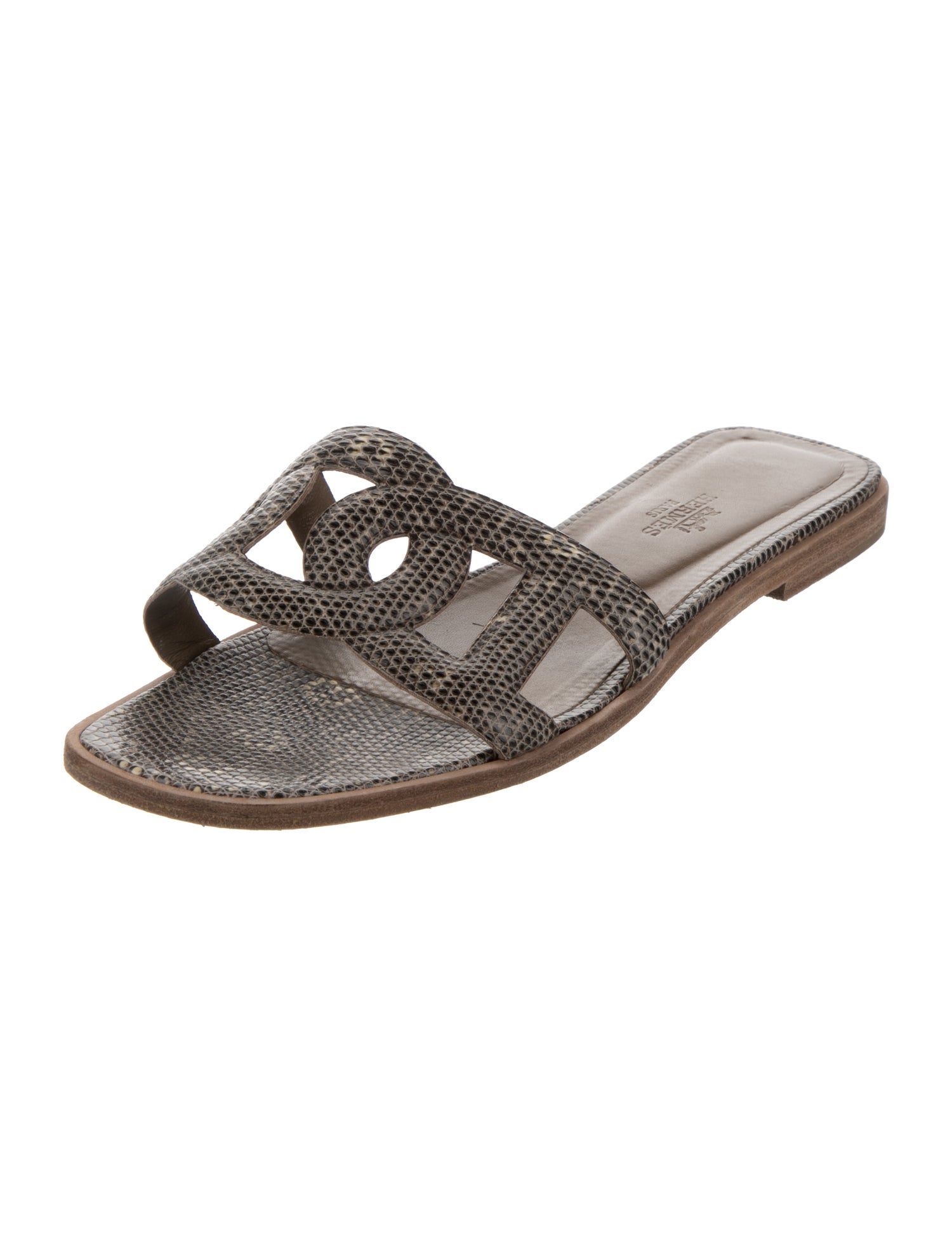 Hermès Omaha Chaîne d'Ancre Insignia Slides