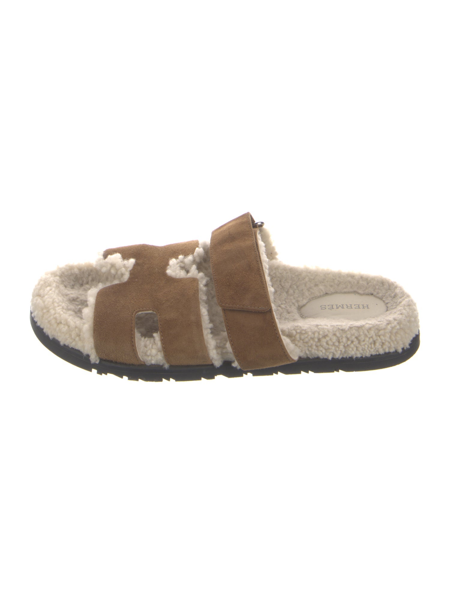 Hermès Izmir Suede Slides