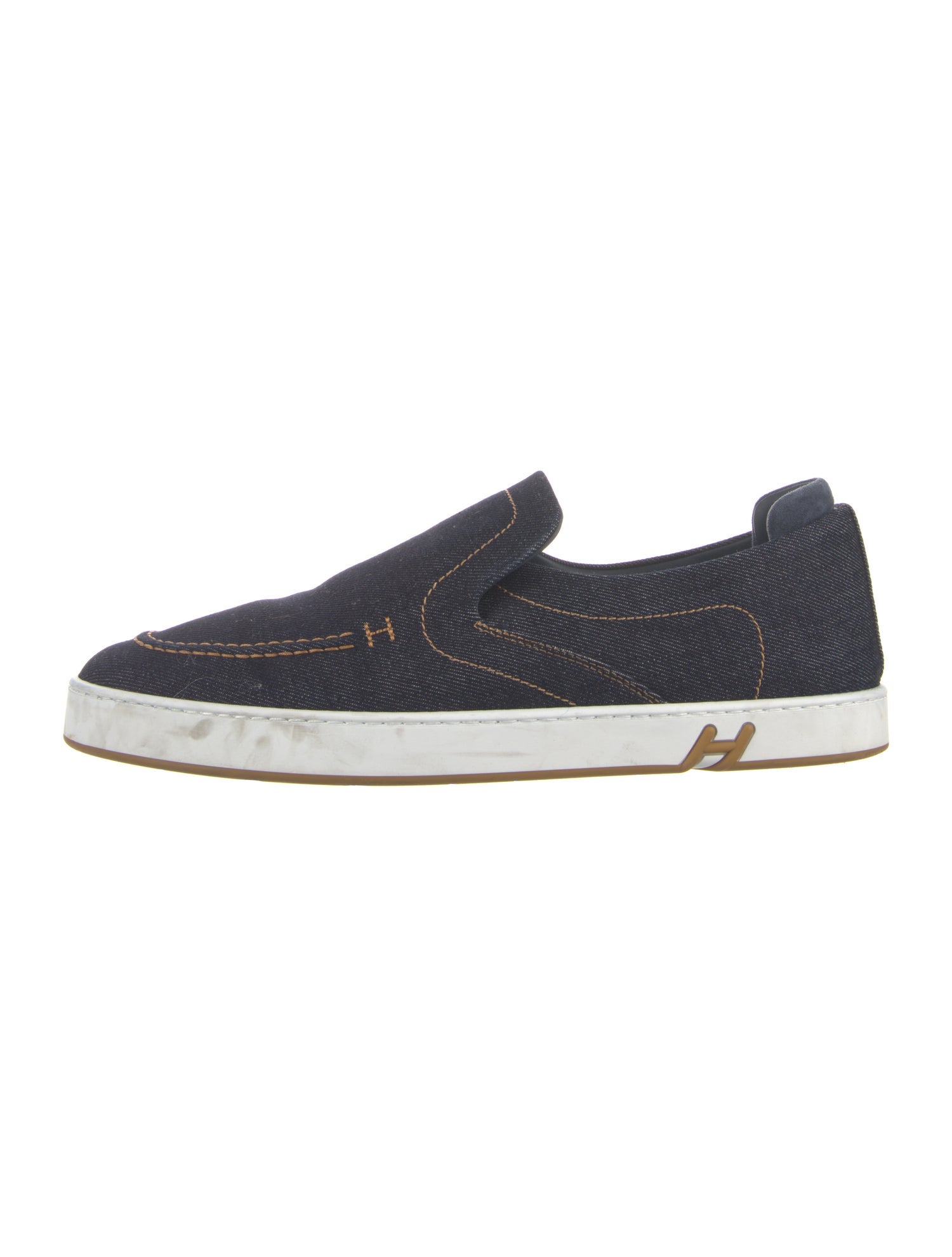 Hermès Denim Sneakers