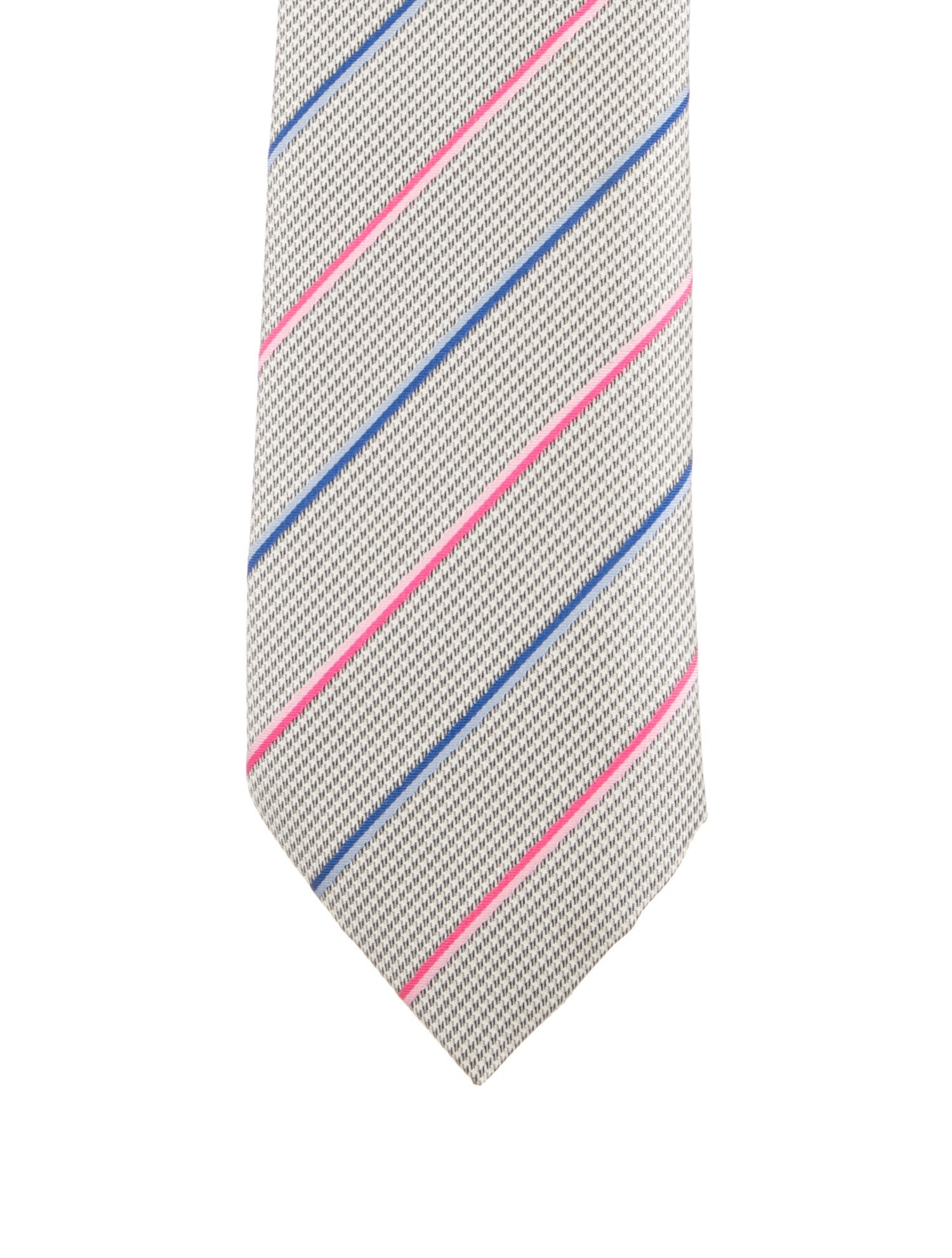 Hermès Silk Pattern tie