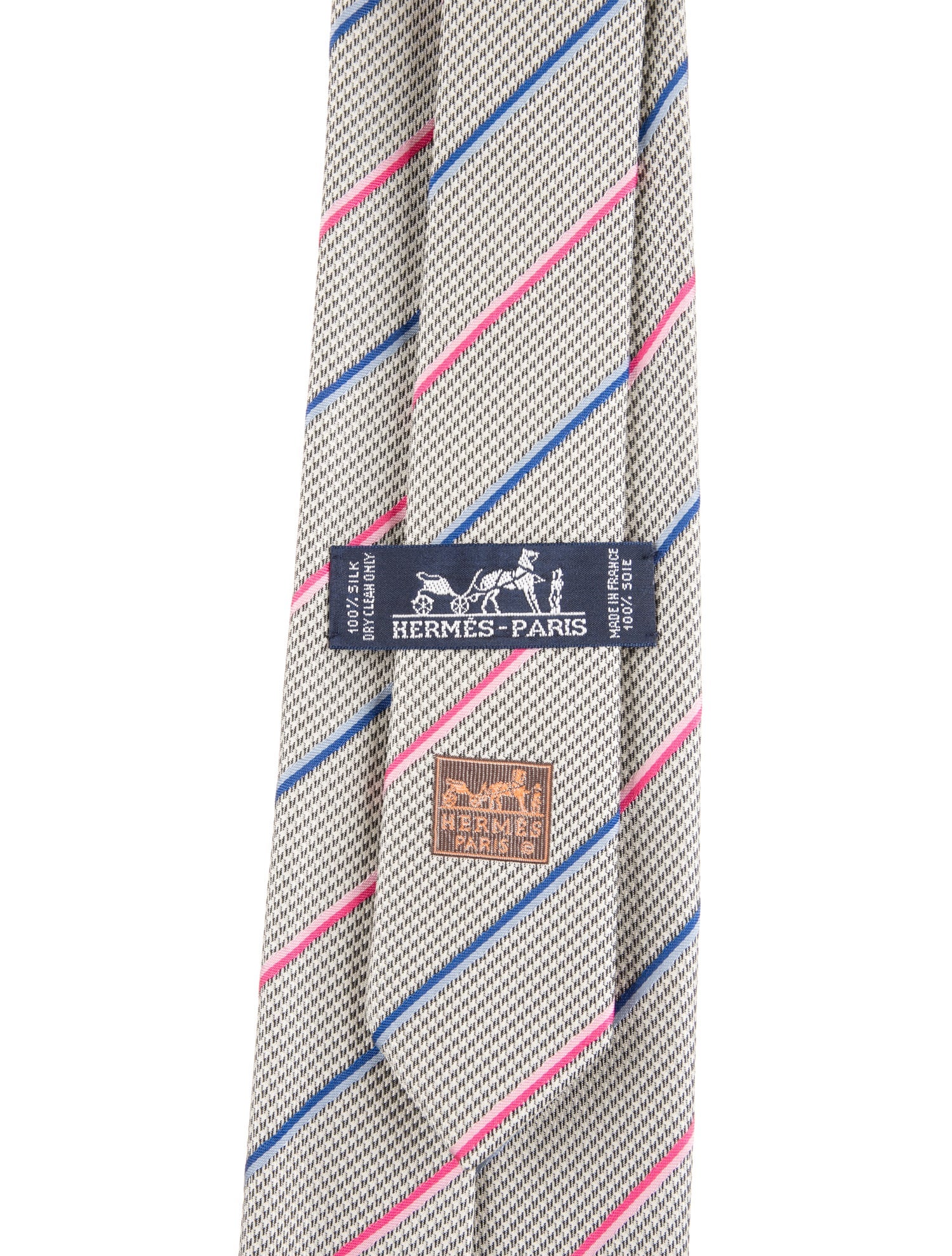 Hermès Silk Pattern tie