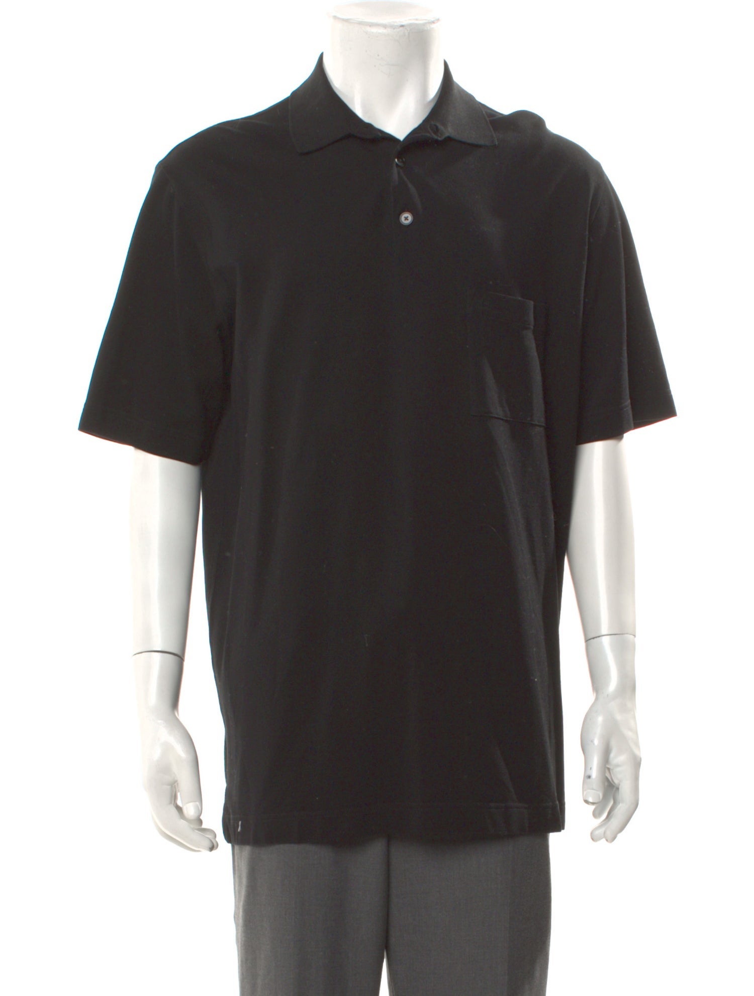 Hermès Collar Short Sleeve Polo Shirt