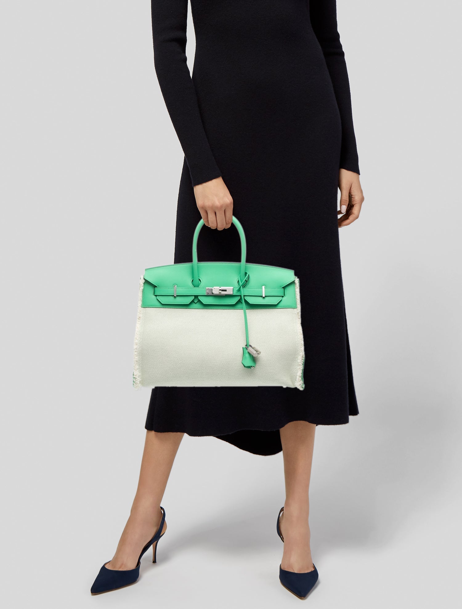 Hermès 2024 Toile & Swift Fray Fray Birkin 35