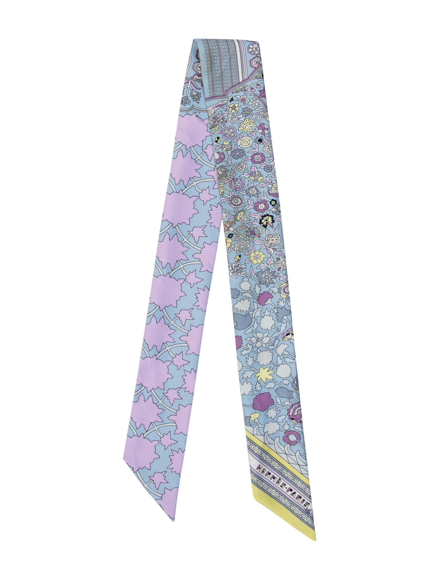 Hermès Tapis Persans Silk Twilly Scarf