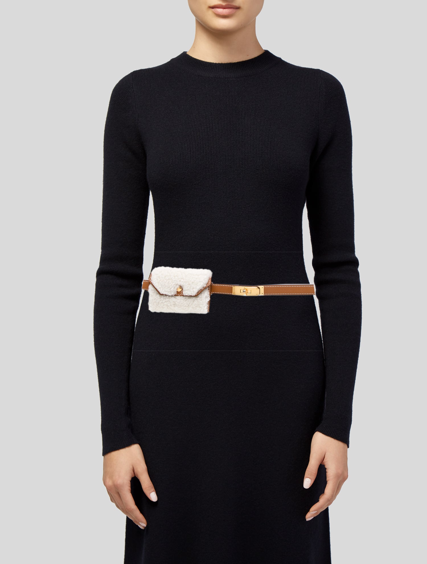 Hermès 18 mm Epsom Leather Kelly Belt