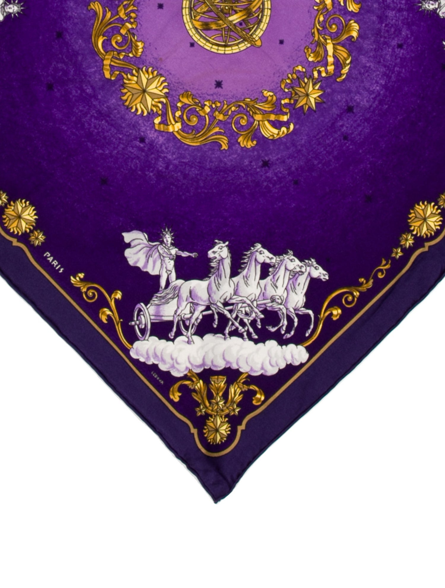 Hermès Cosmos Silk Scarf