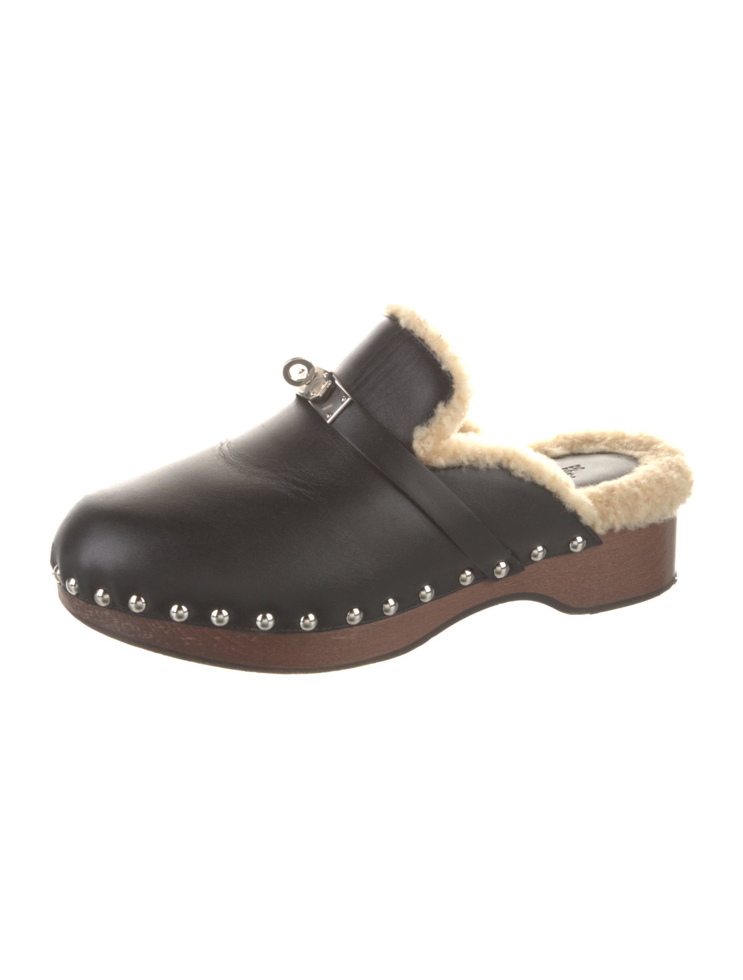 Hermès Carlotta Calfskin Mules