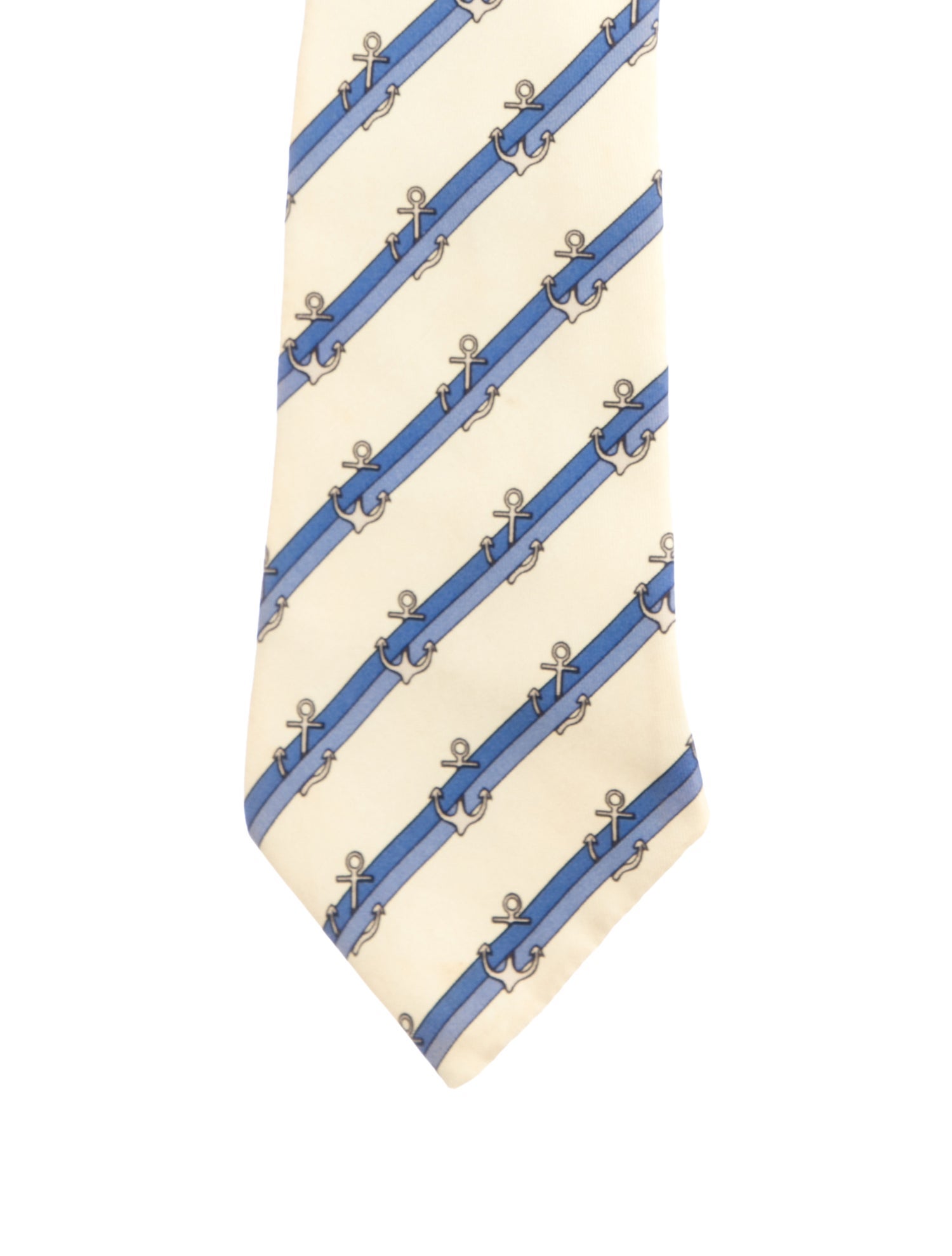 Hermès Silk Pattern Tie