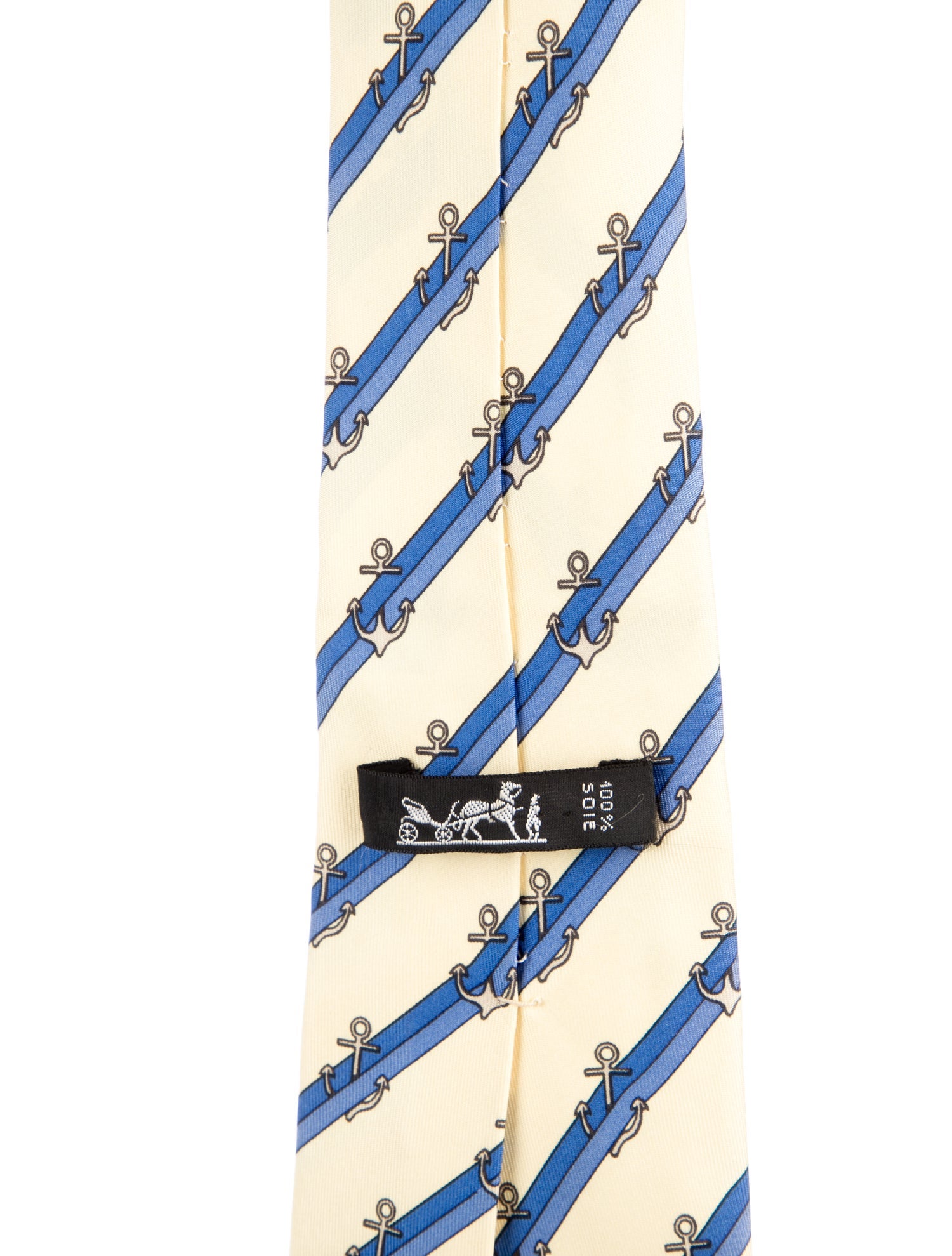 Hermès Silk Pattern Tie