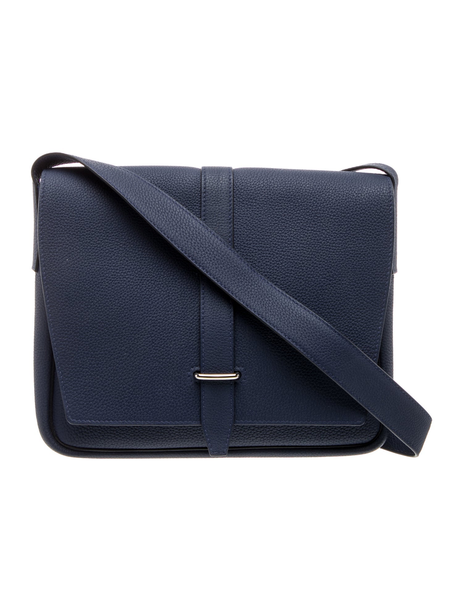 Hermès Togo Steve Light Messenger Bag