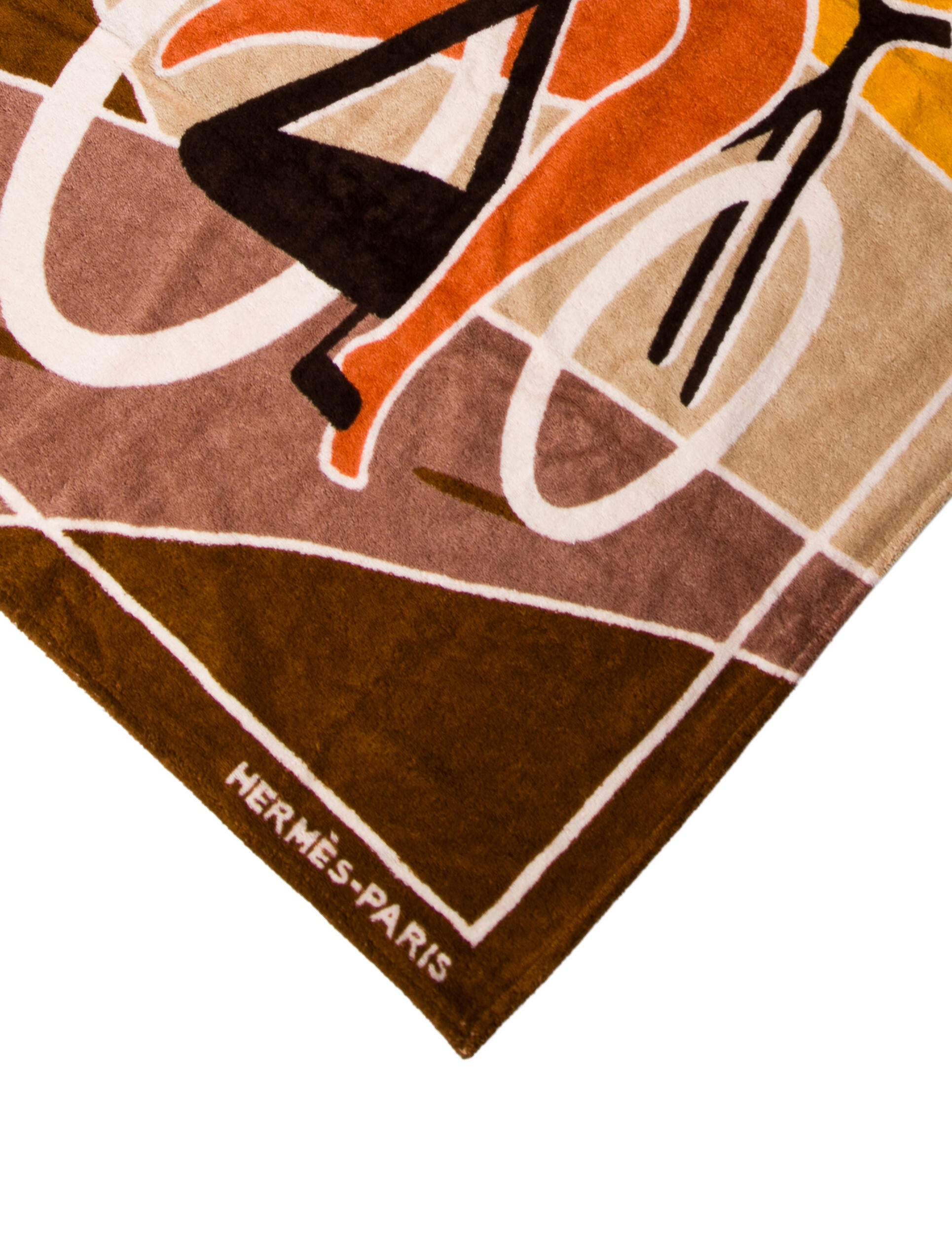 Hermès La Route des Plages Beach Towel