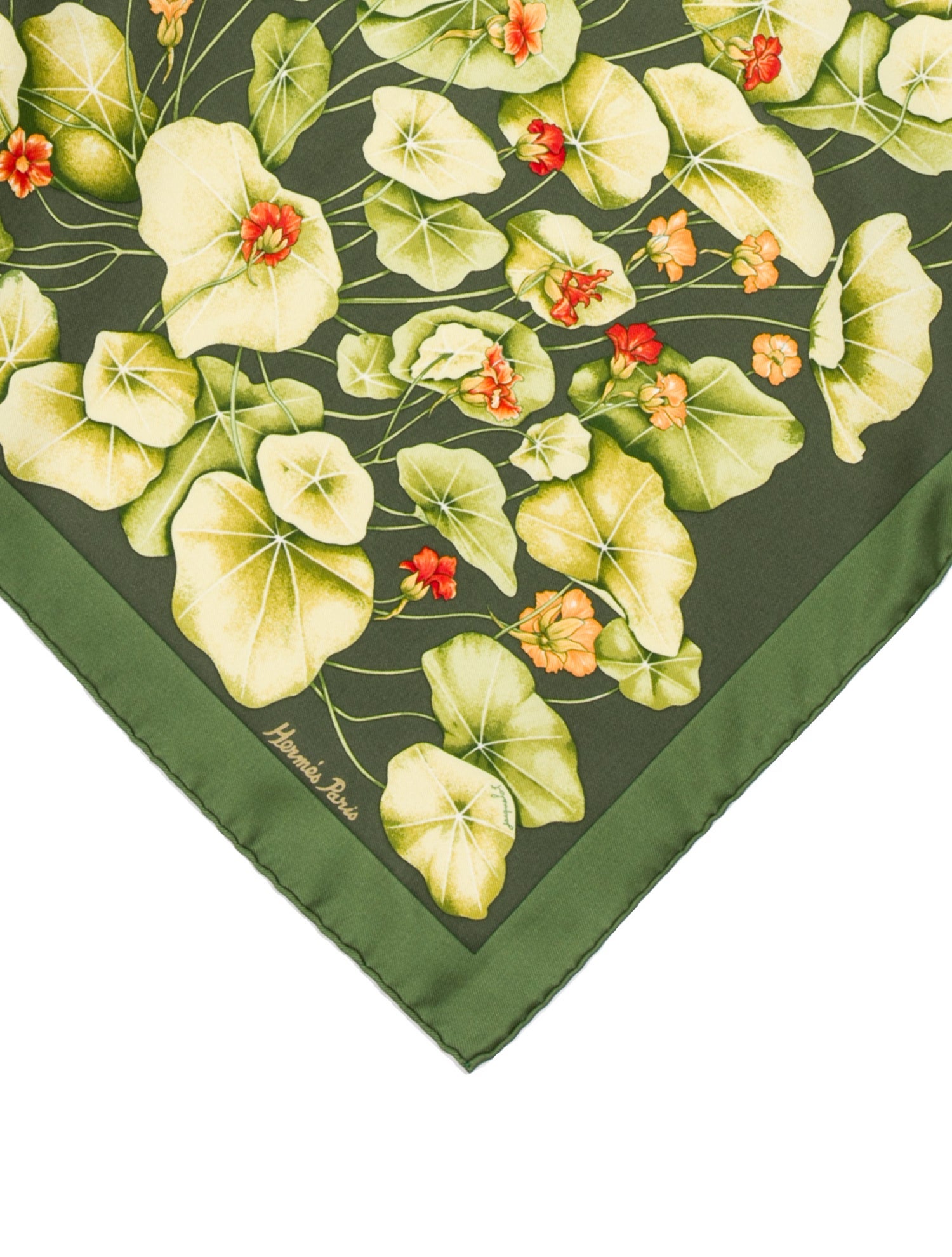 Hermès Silk Pocket Square