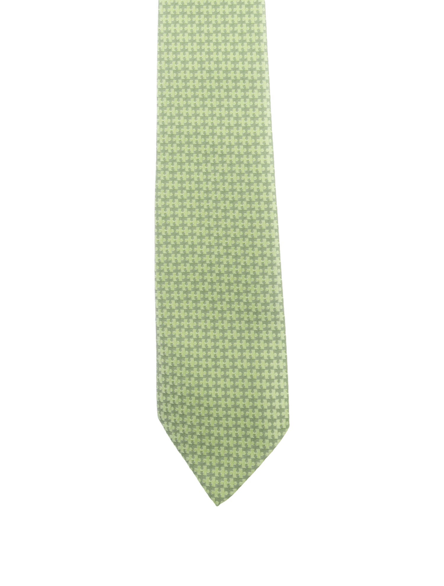 Hermès Printed Tie w/Tags