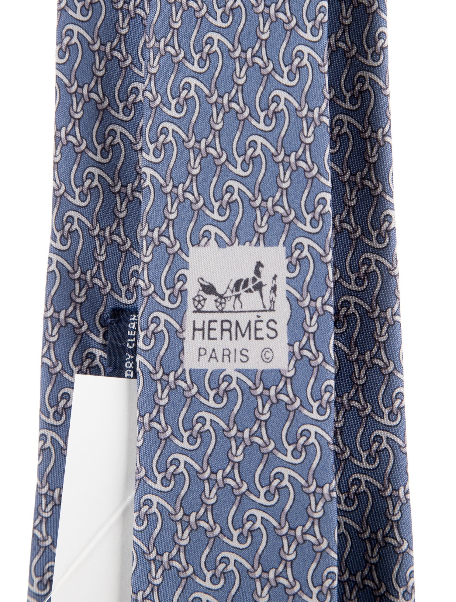Hermès Silk Pattern Tie