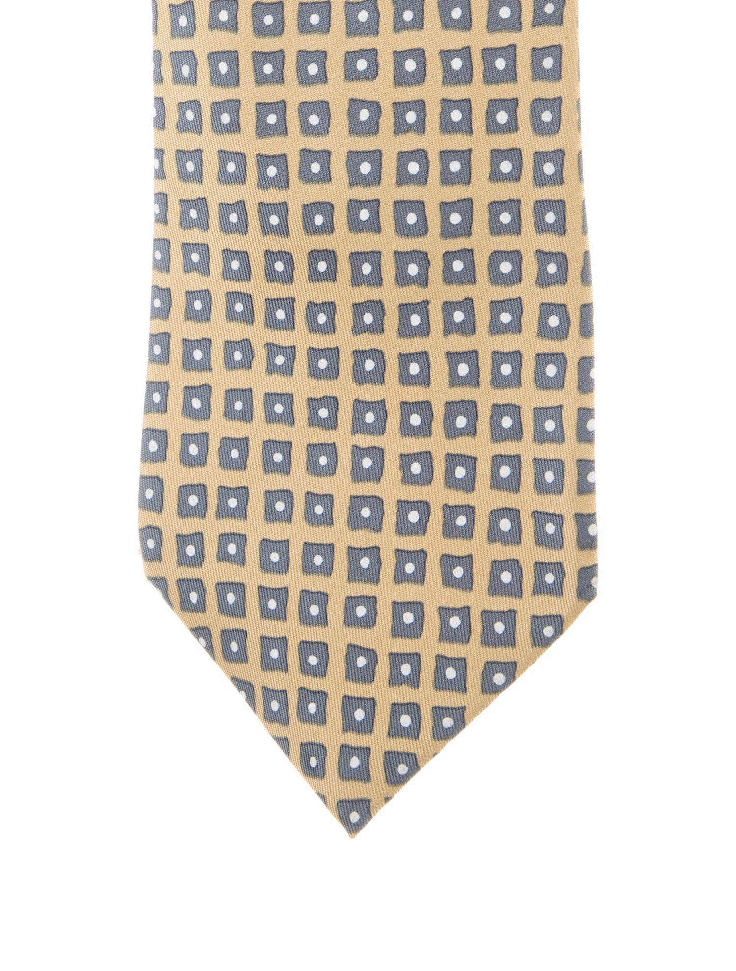 Hermès Silk Pattern Tie
