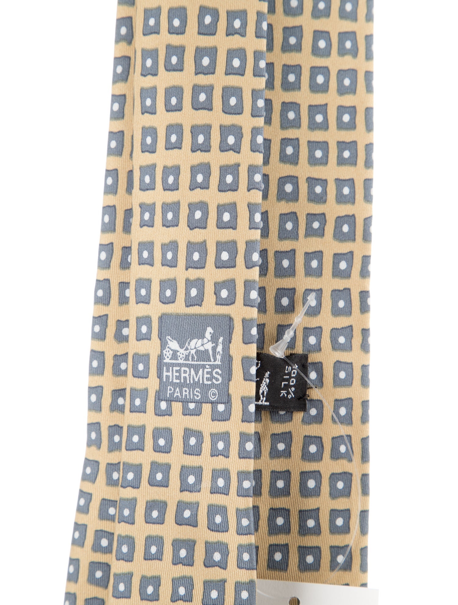 Hermès Silk Pattern Tie
