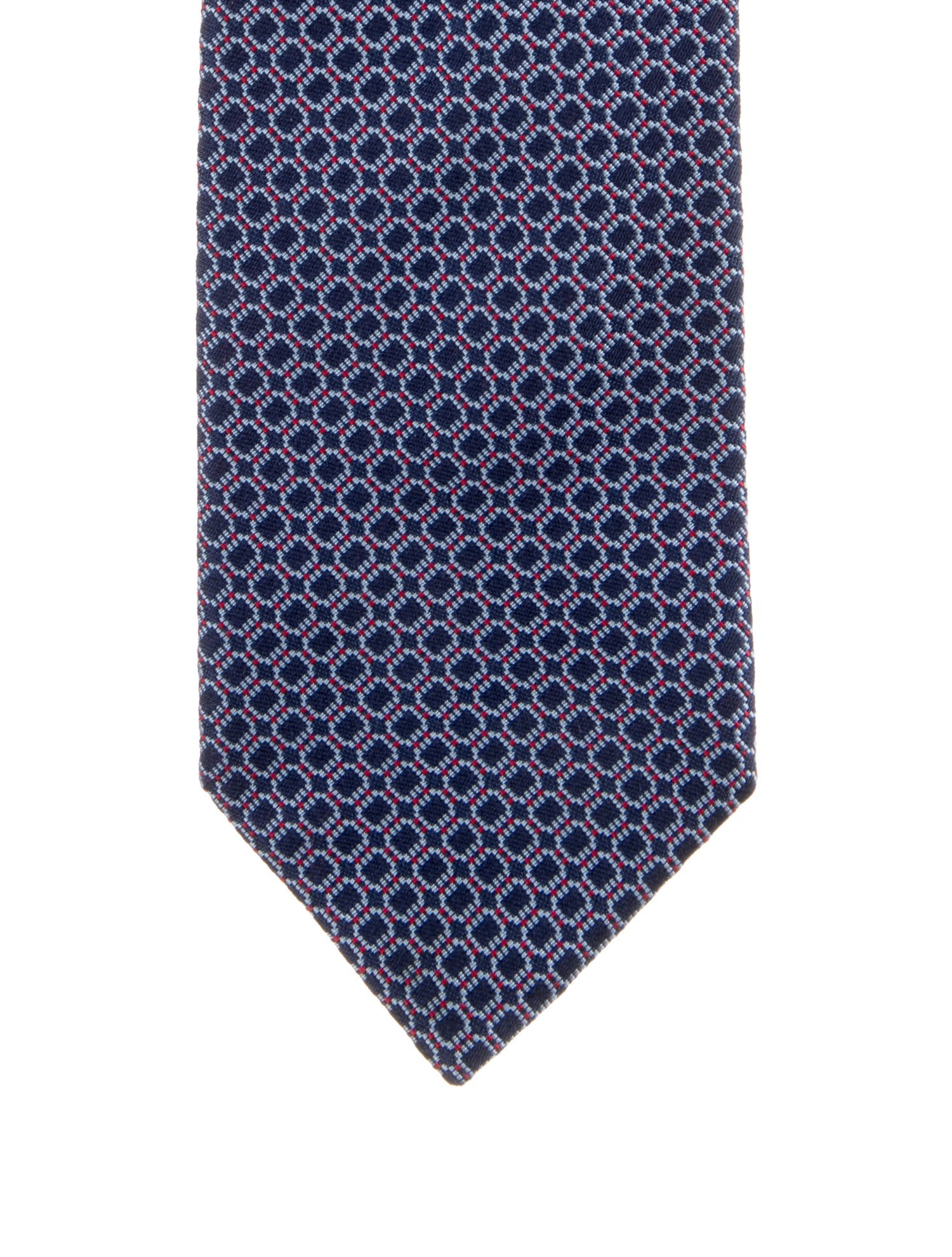 Hermès Silk Pattern Tie