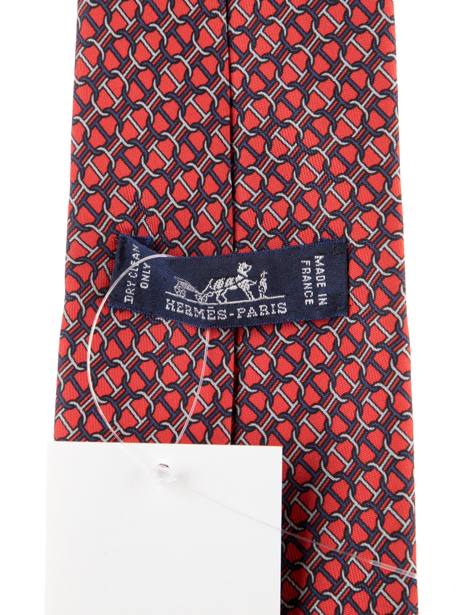 Hermès Silk Pattern Tie