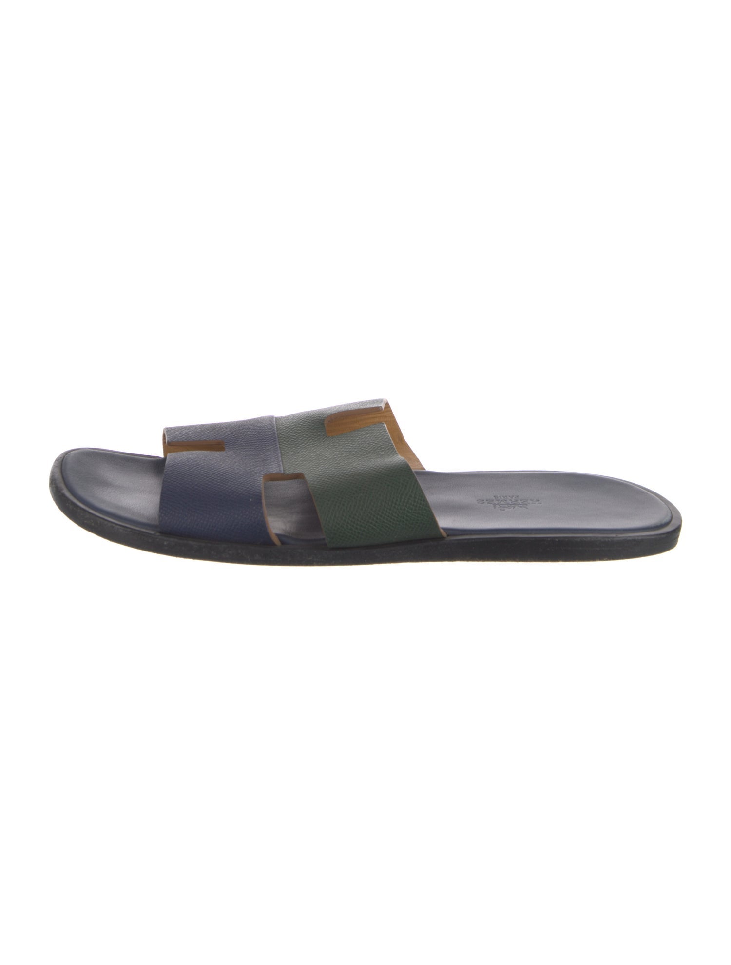 Hermès Izmir Leather Slides