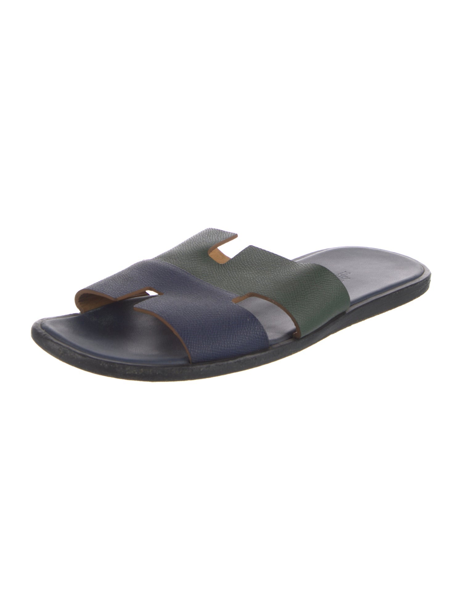 Hermès Izmir Leather Slides