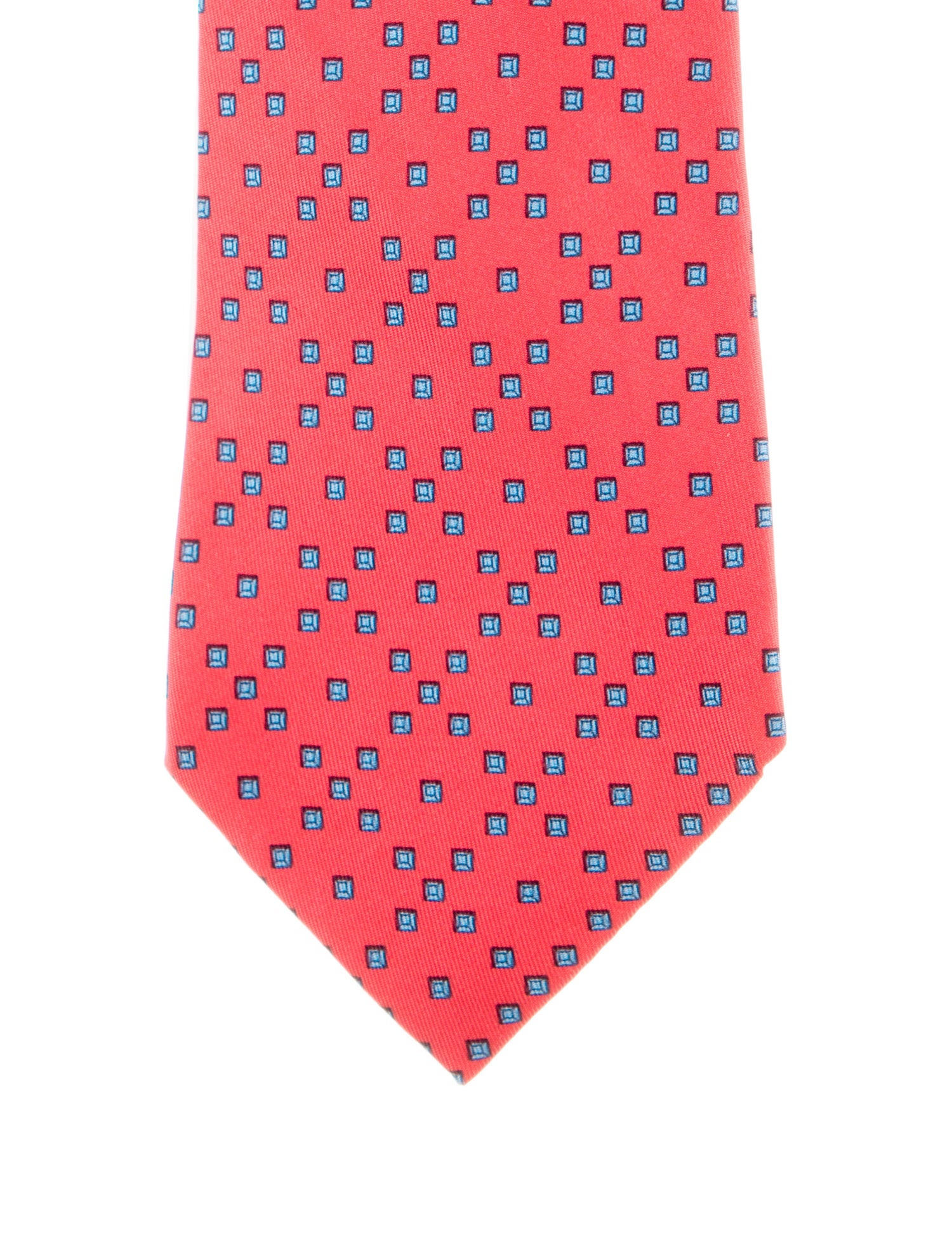 Hermès Silk Pattern Tie
